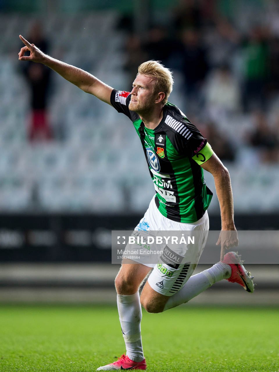 GAIS Carl Nyström jublar
