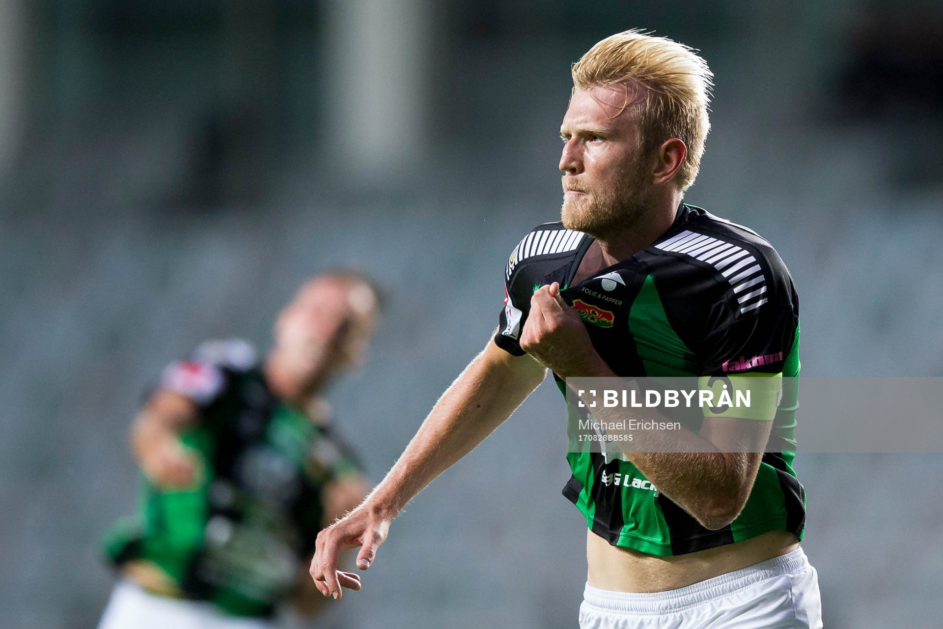 GAIS Carl Nyström jublar