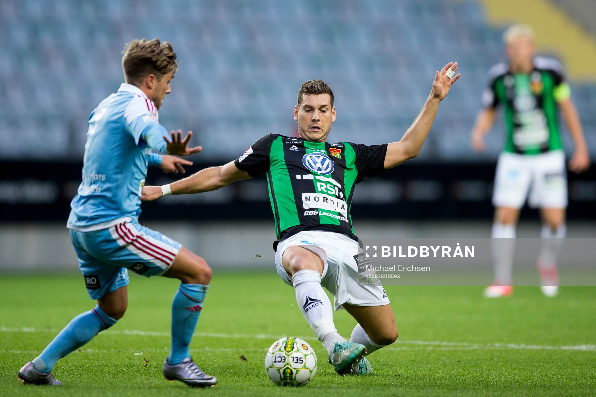 Degerfors Nikola Ladan mot GAIS Daniel Bennassar Nilsson