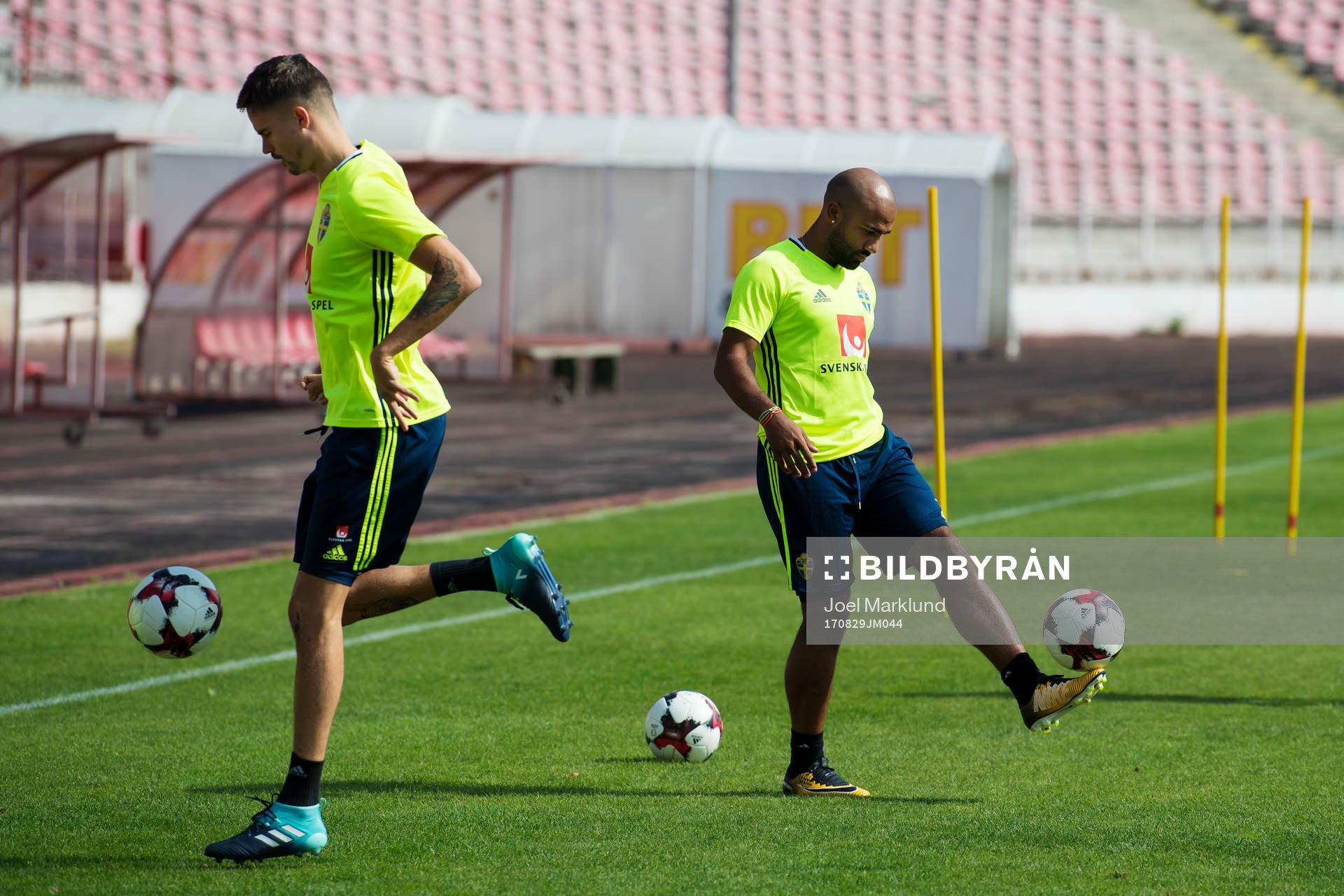 Mikael Lustig och Samuel Armenteros