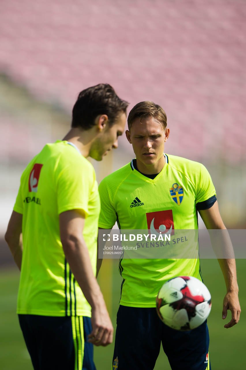 Albin Ekdal och Ludwig Augustinsson