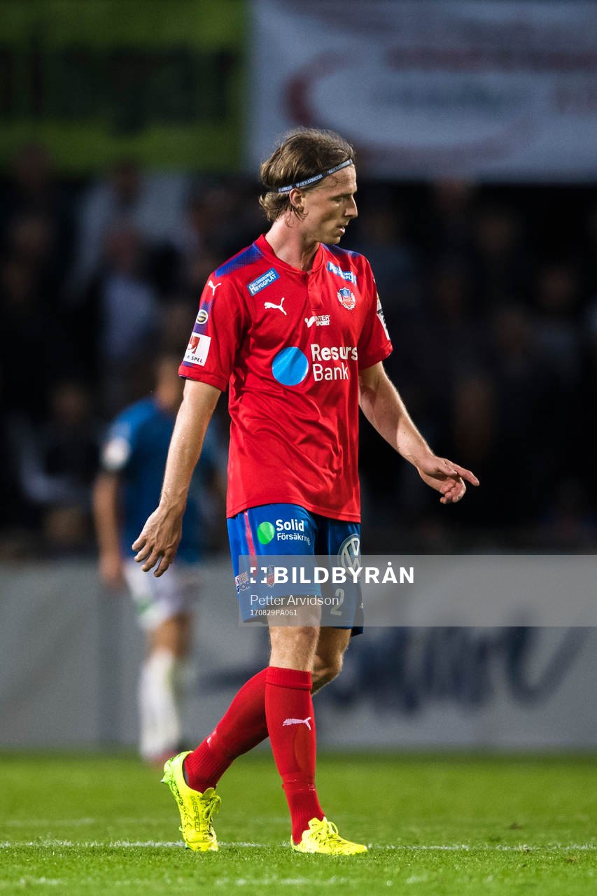 Helsingborgs Carl Johansson deppar