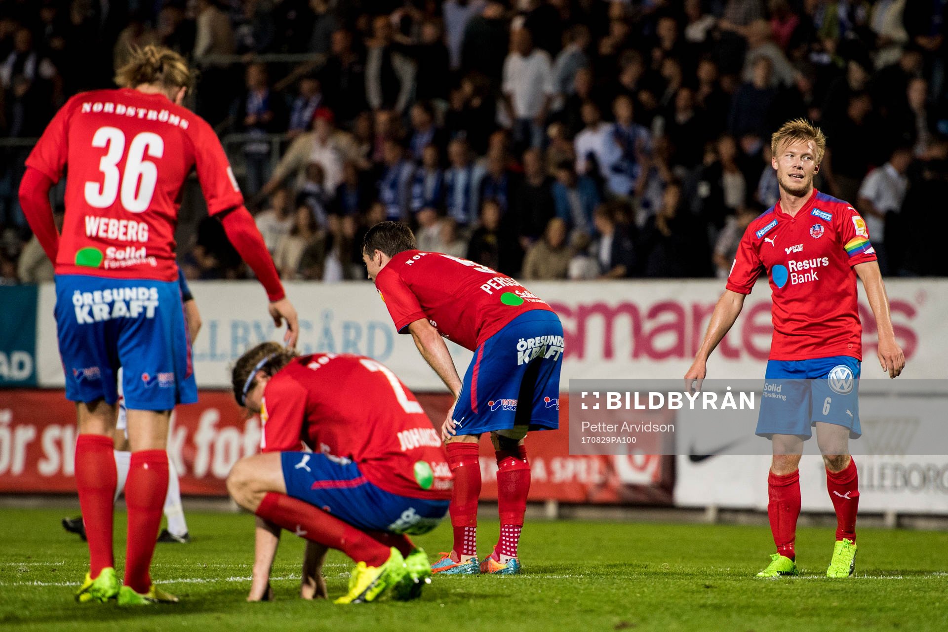 Helsingborgs Charlie Weberg, Alex Timossi Andersson Carl