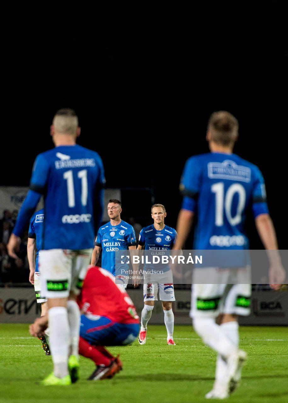 Trelleborgs Magnus Andersson och Alexander Blomqvist deppar
