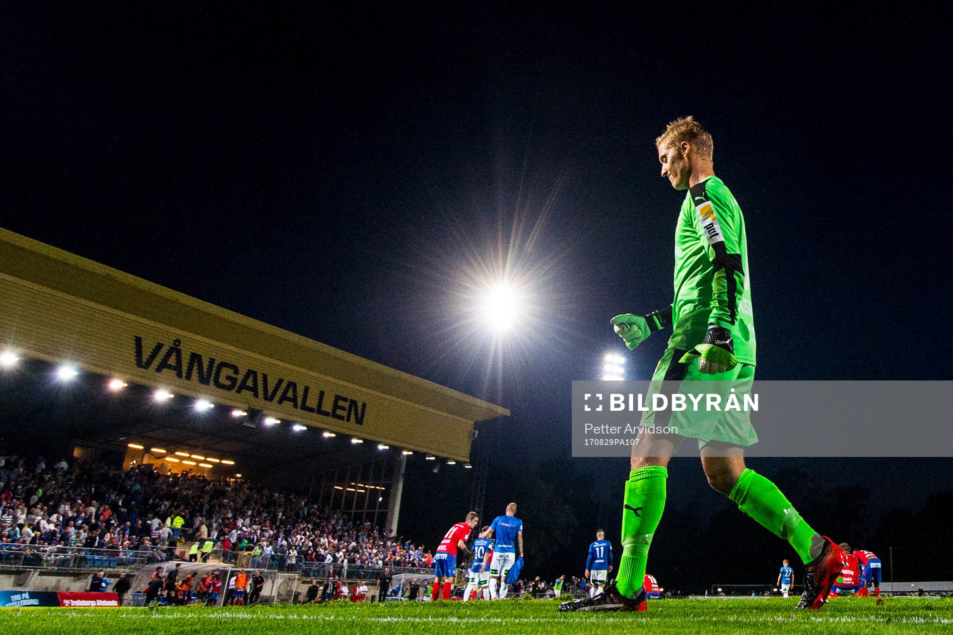 Helsingborgs målvakt Pär Hansson deppar