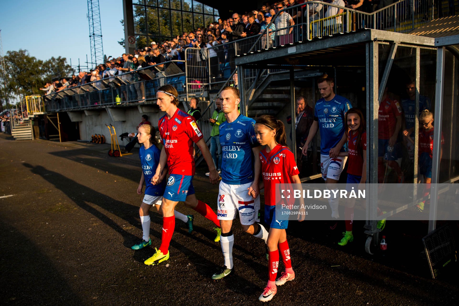 Trelleborgs Albin Nilsson och Helsingborgs Carl Johansson
