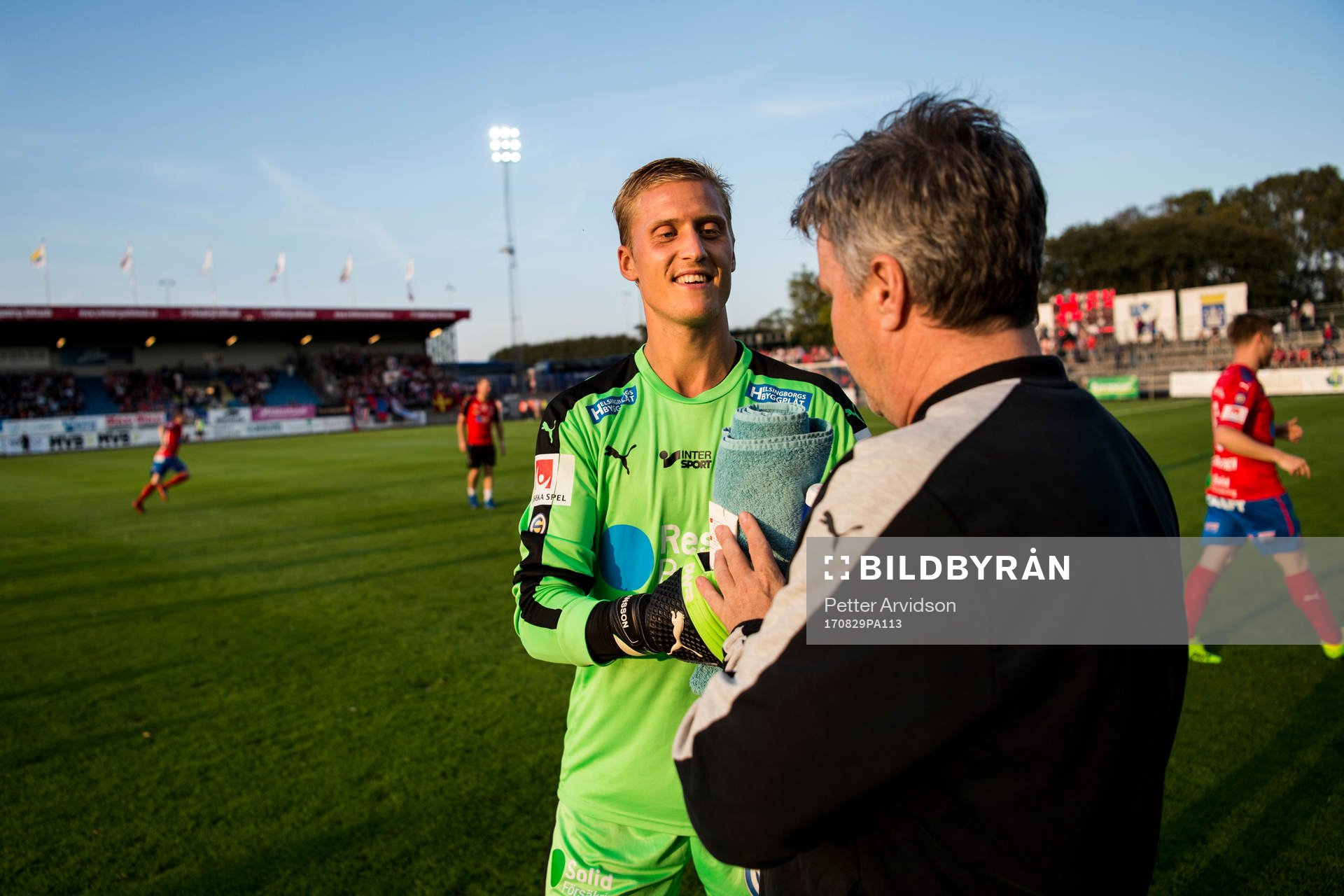 Helsingborgs målvakt Pär Hansson