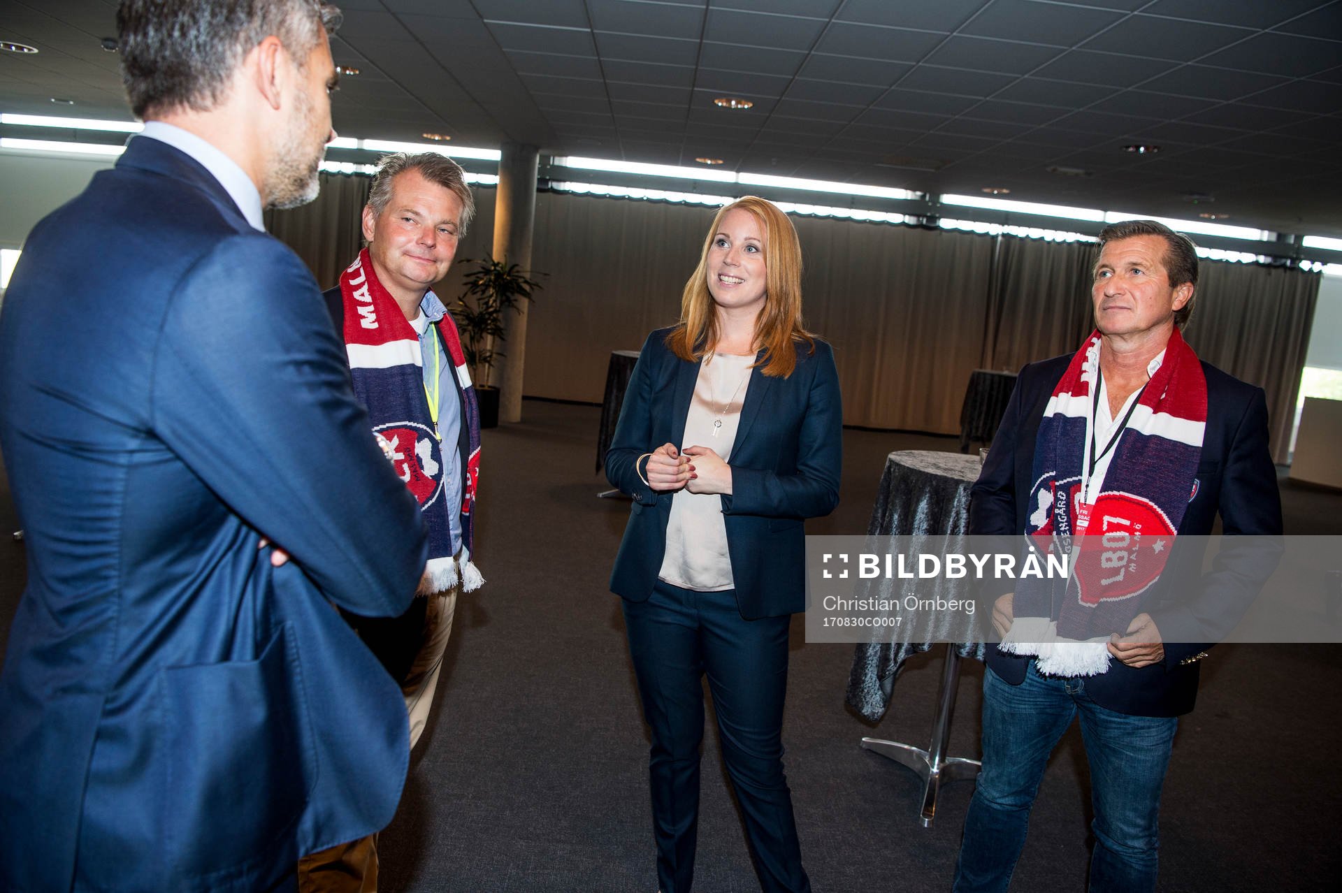 Niclas Carlnén, VD Malmö FF, Nicklas Larsson, ordförande
