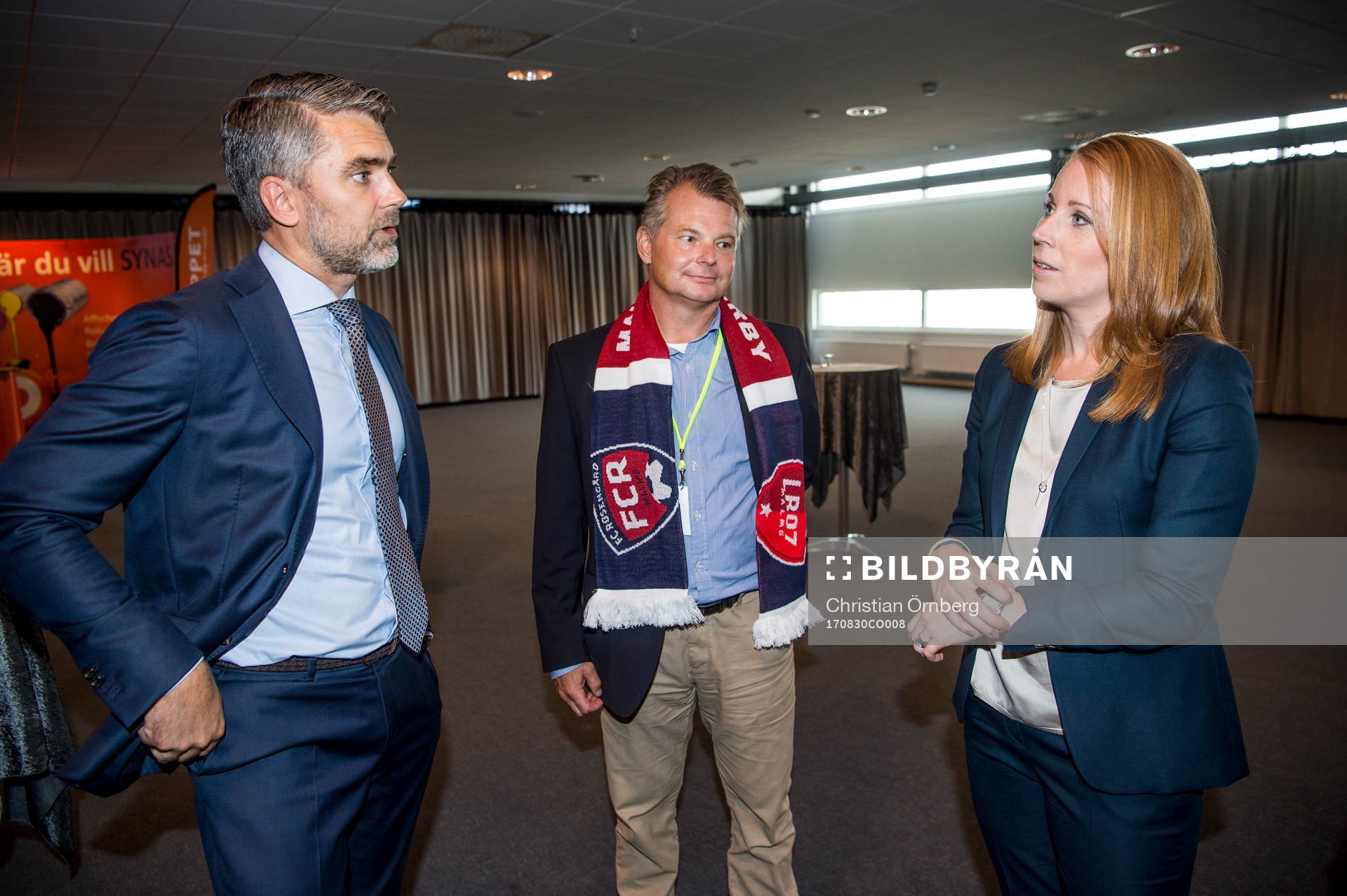 Niclas Carlnén, VD Malmö FF, Nicklas Larsson, ordförande