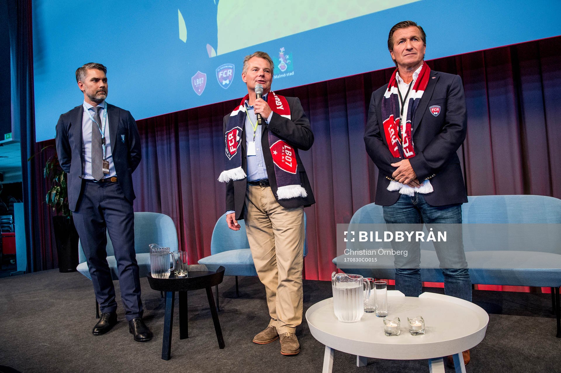 Niclas Carlnén, VD Malmö FF, Nicklas Larsson, ordförande