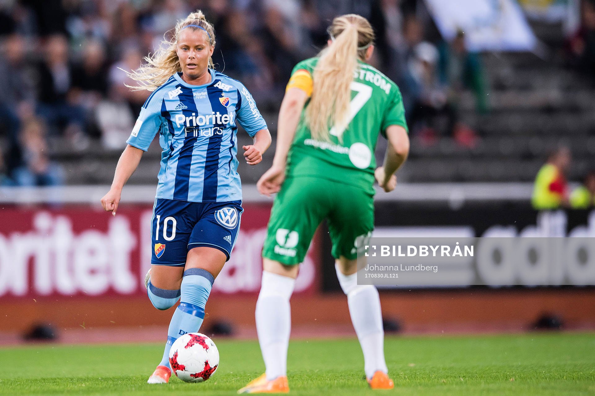 Djurgårdens Madeleine Stegius