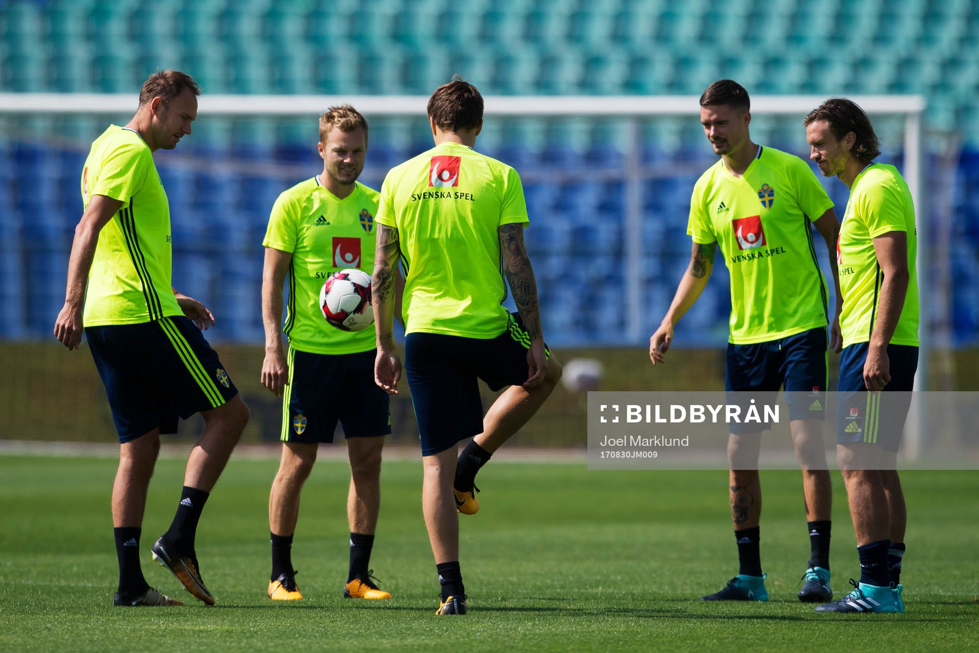 Andreas Granqvist, Sebastian Larsson, Victor Nilsson