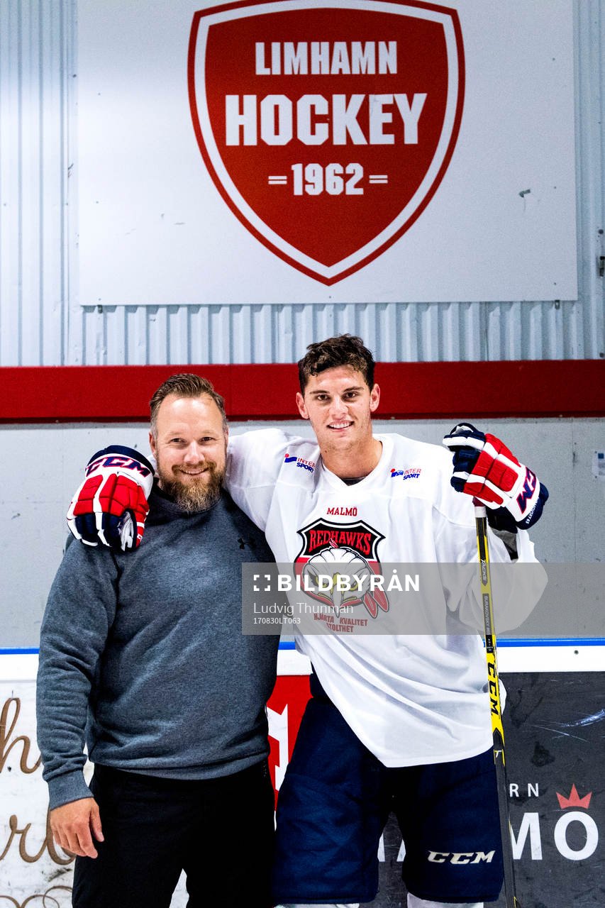 Jonas Morin och Washington Capitals André Burakovsky