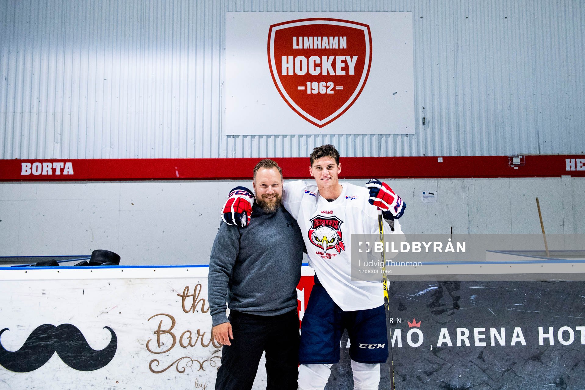 Jonas Morin och Washington Capitals André Burakovsky