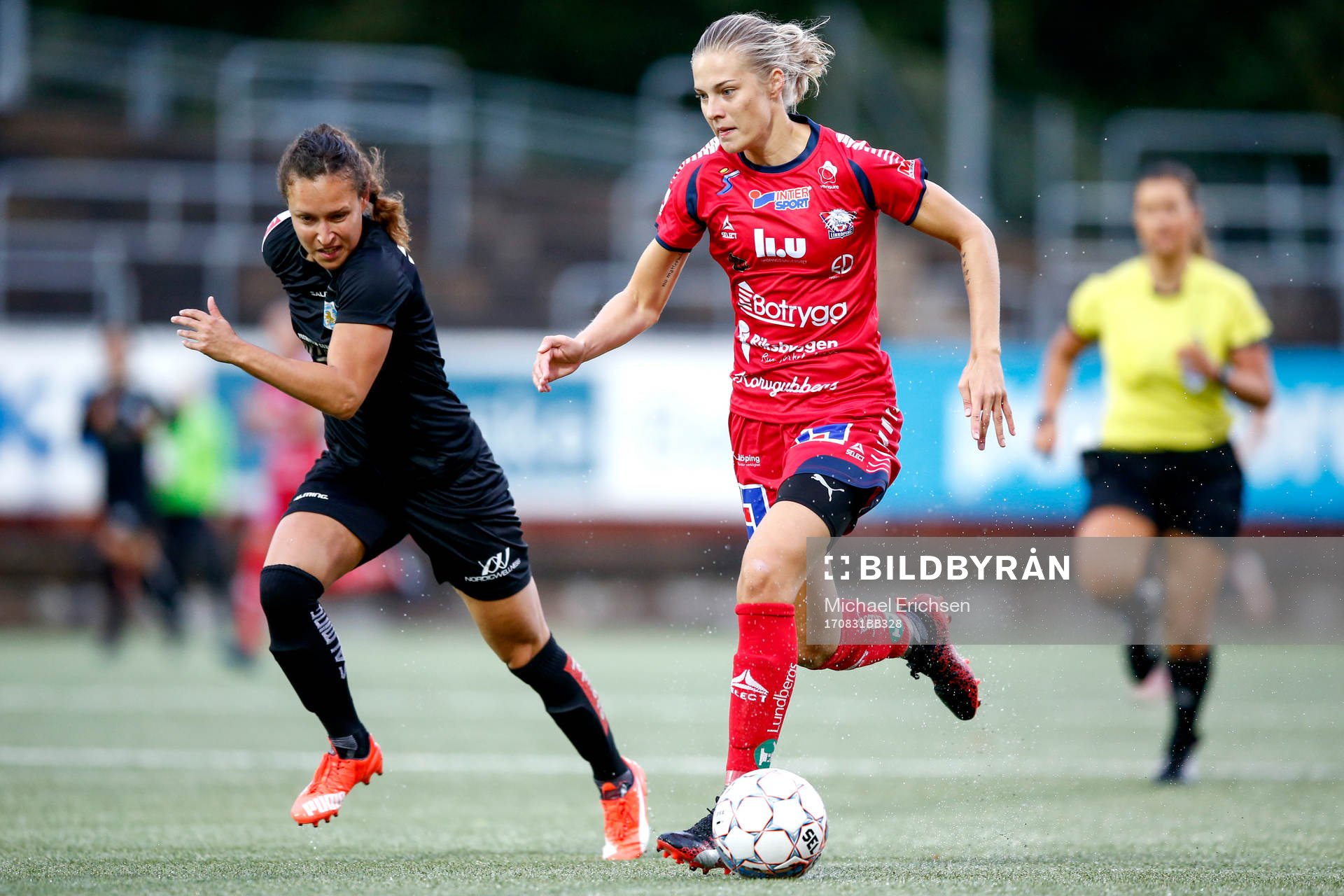 Göteborgs Catrine Johansson och Linköpings Lina Hurtig
