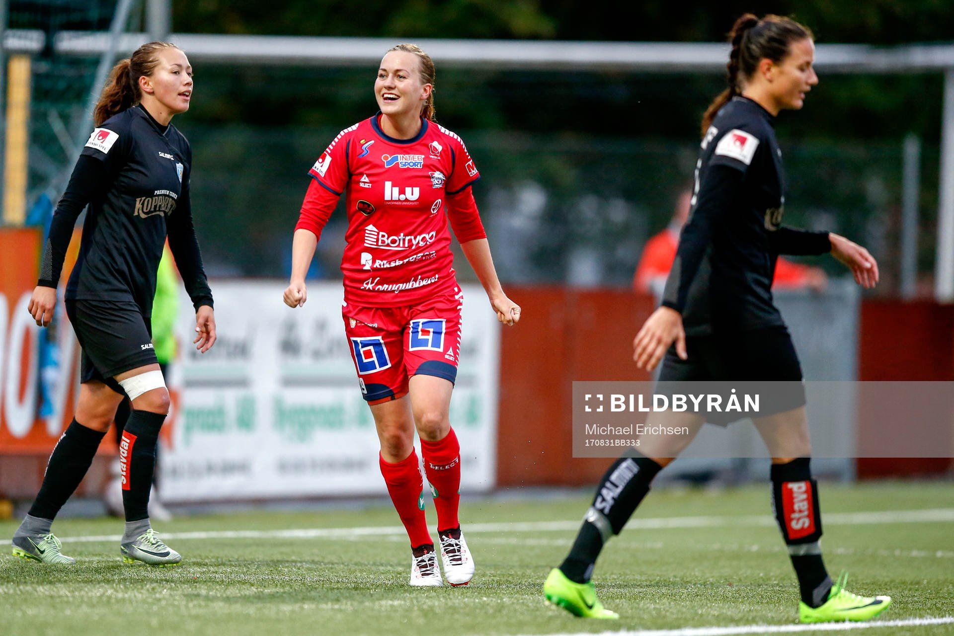 Linköpings Kristine Minde jublar