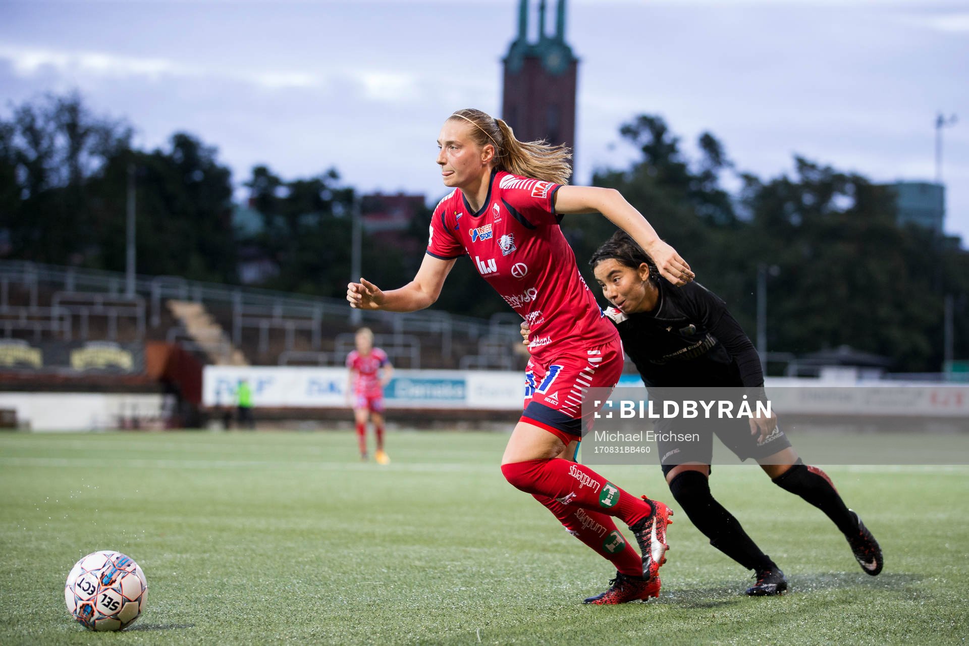 Linköpings Maja Kildemoes mot Göteborgs Annahita Zamanian
