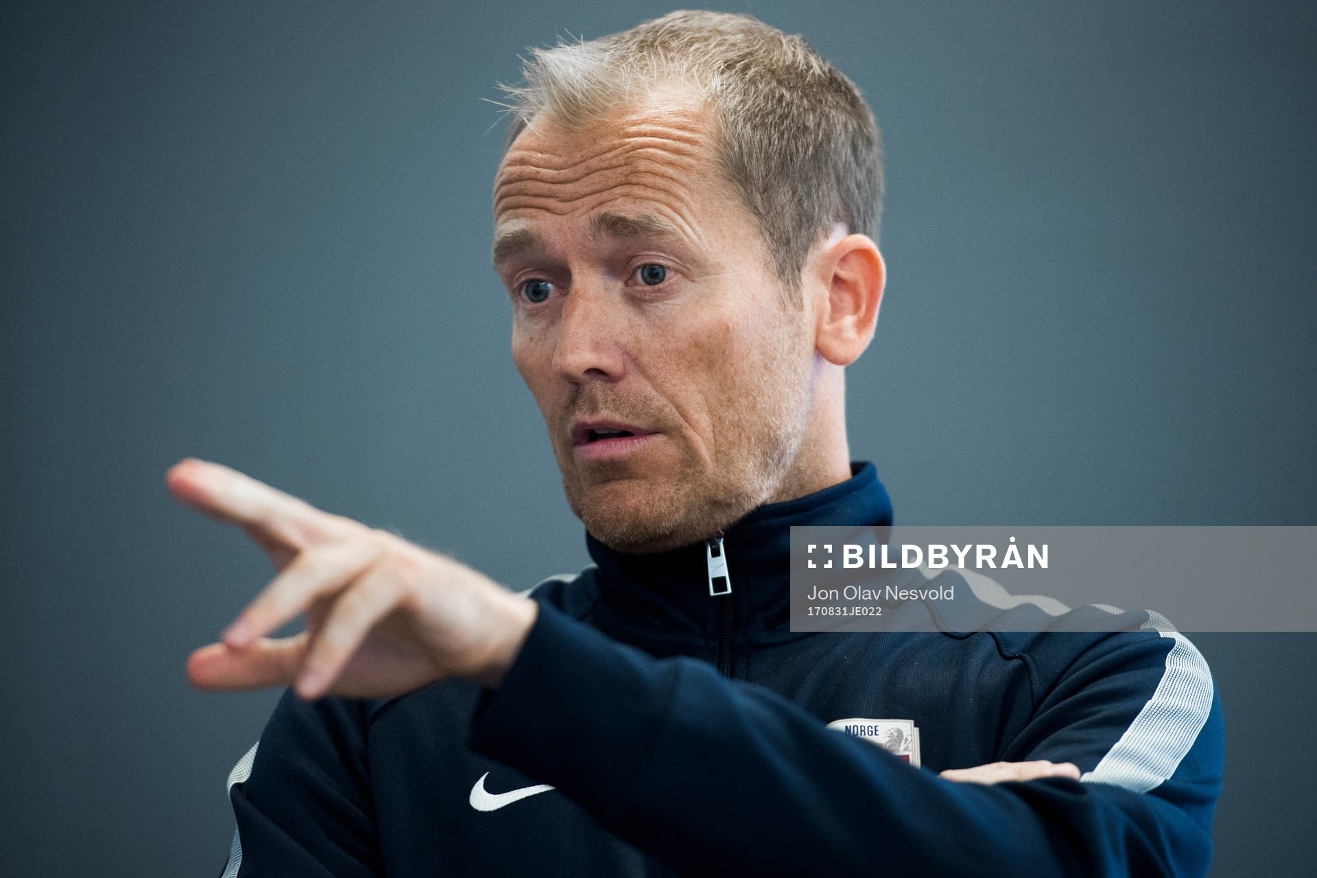 Communications director Svein Graff of the Norwegian