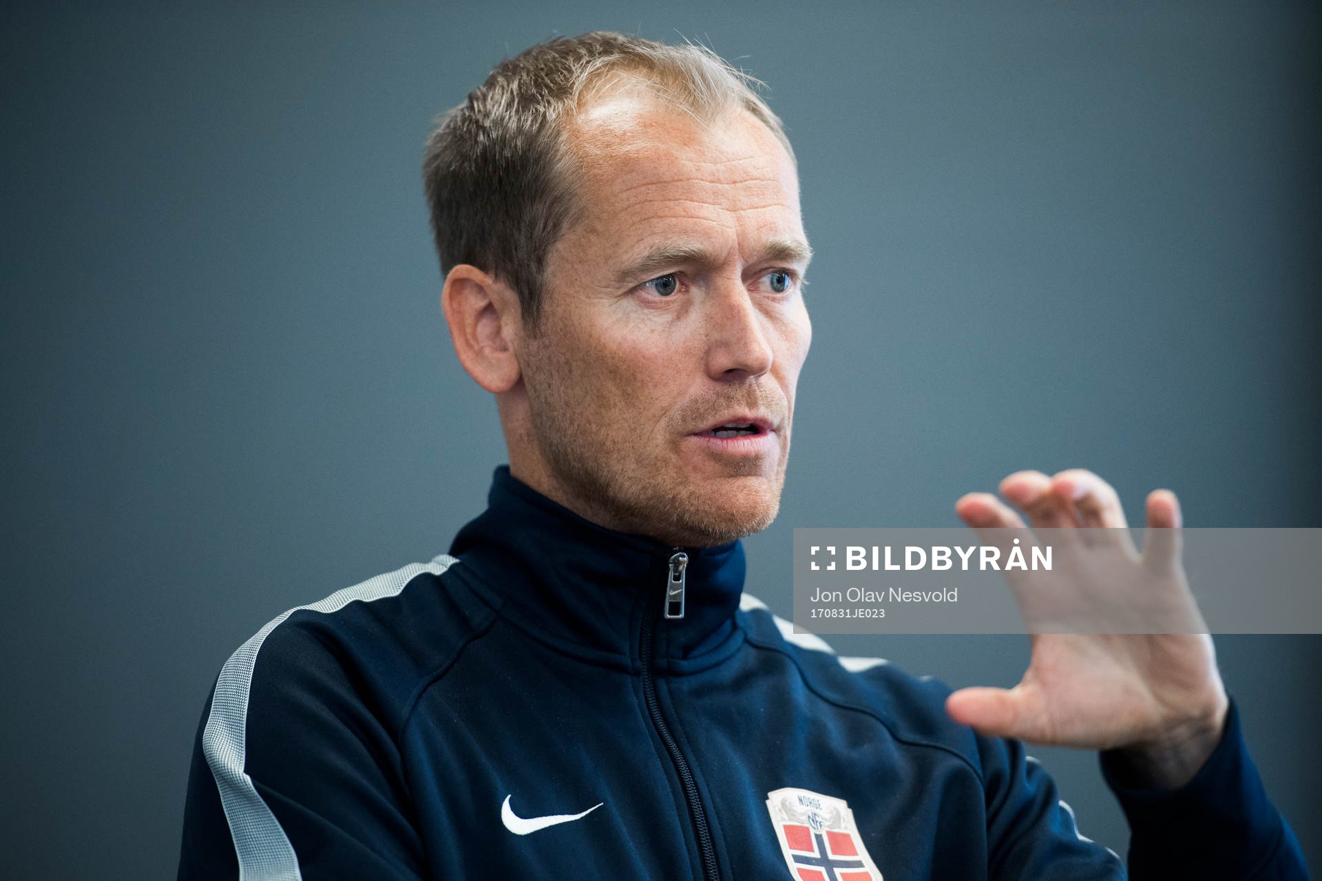 Communications director Svein Graff of the Norwegian