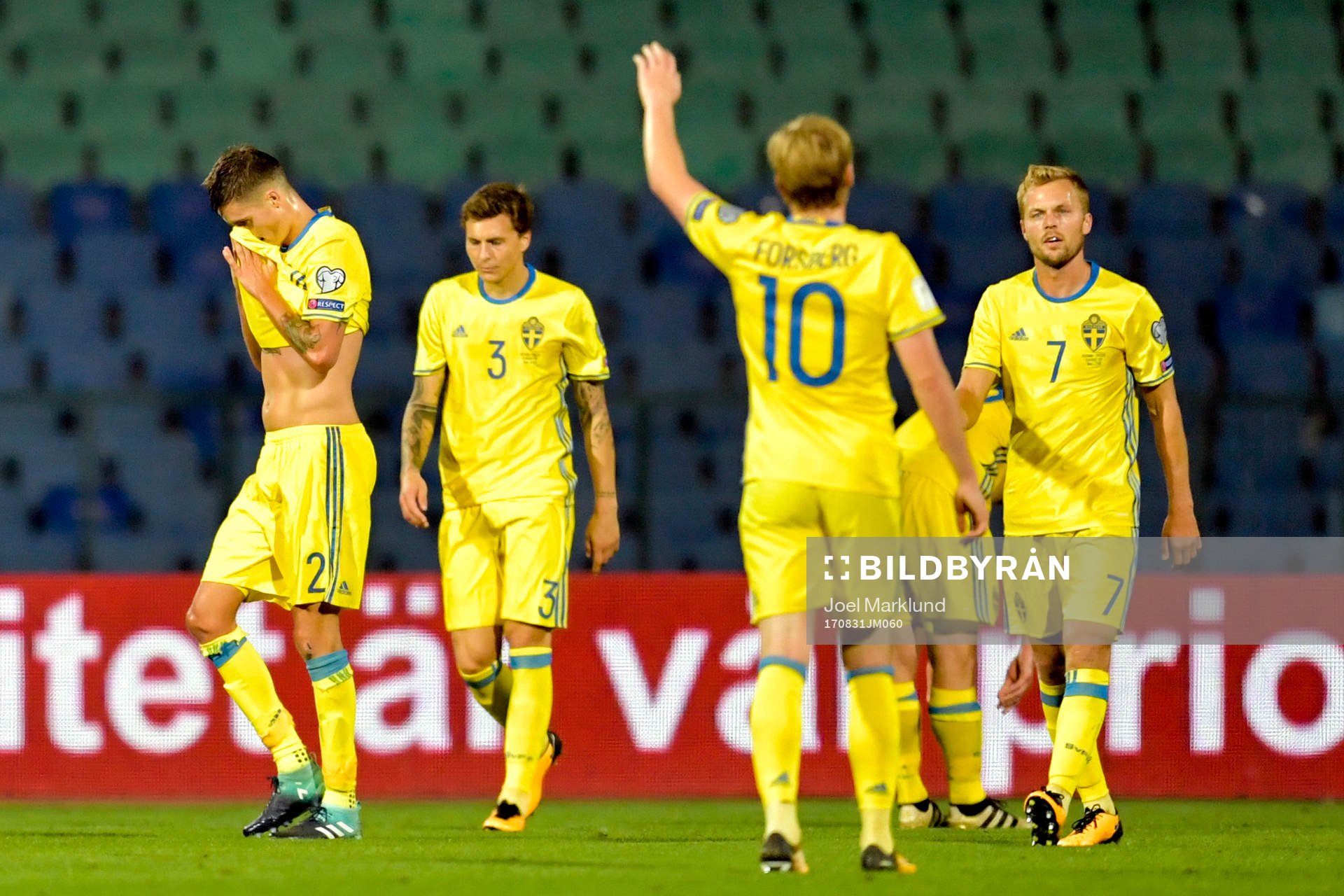 Sveriges Mikael Lustig, Victor Nilsson Lindelöf, Emil