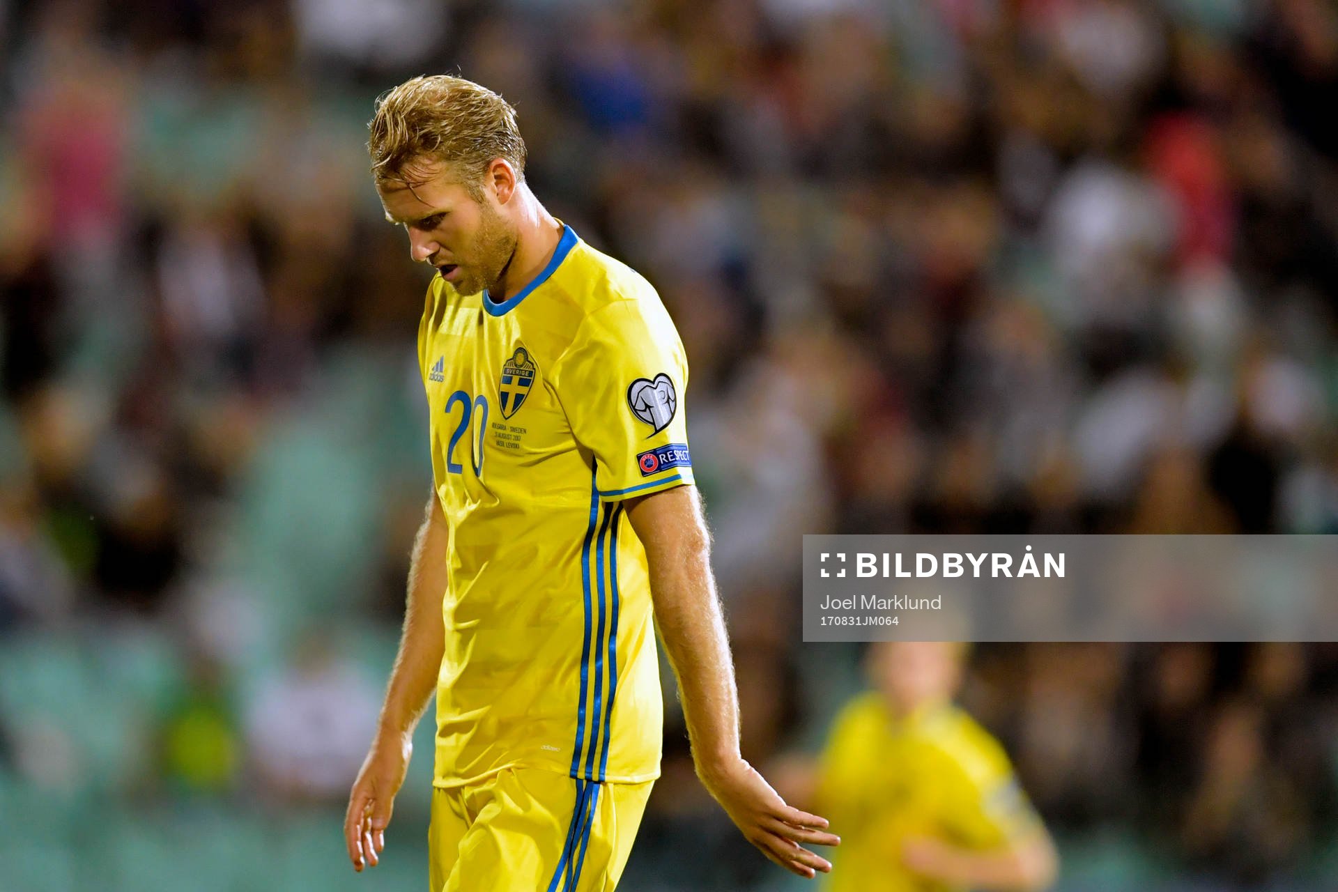 Sveriges Ola Toivonen deppar