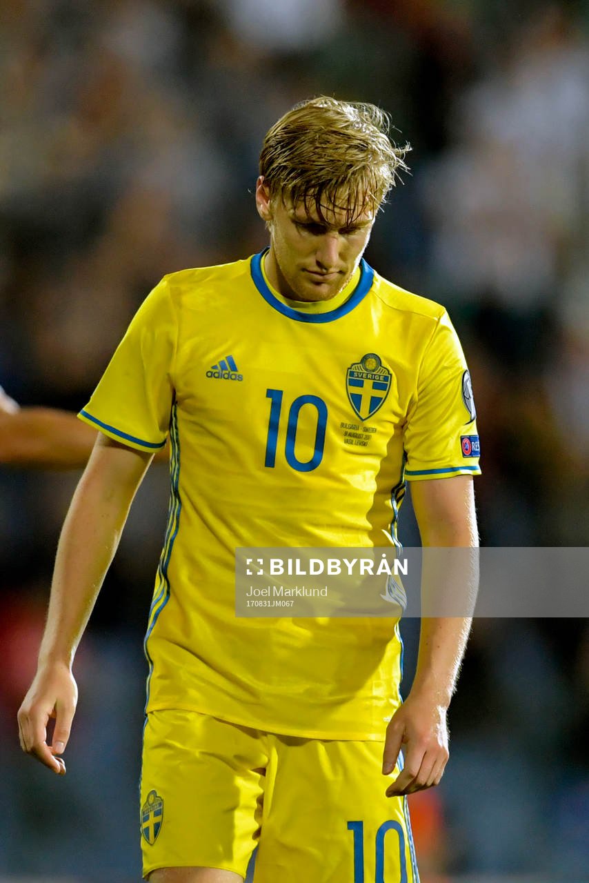 Sveriges Emil Forsberg deppar