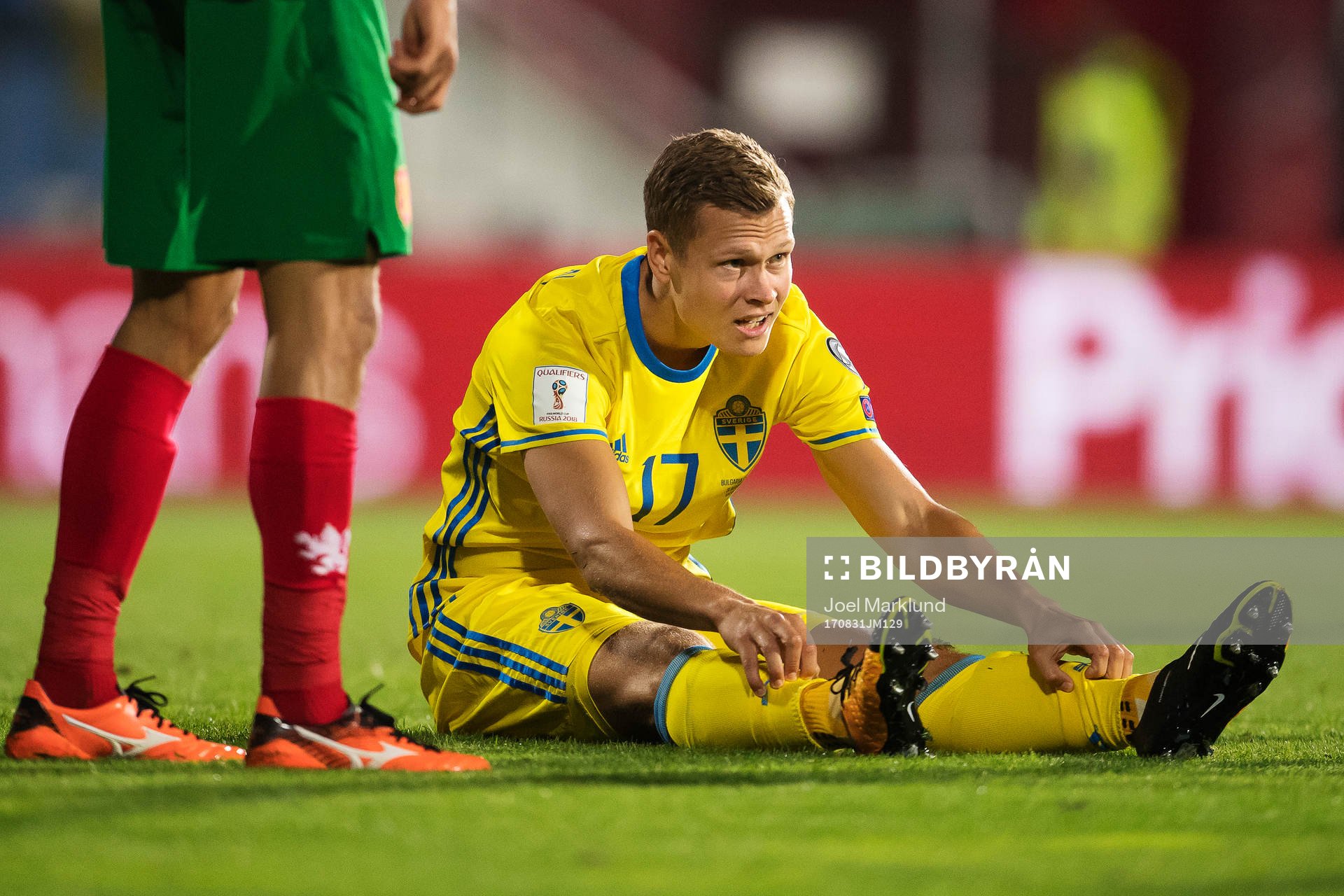 Sveriges Viktor Claesson deppar
