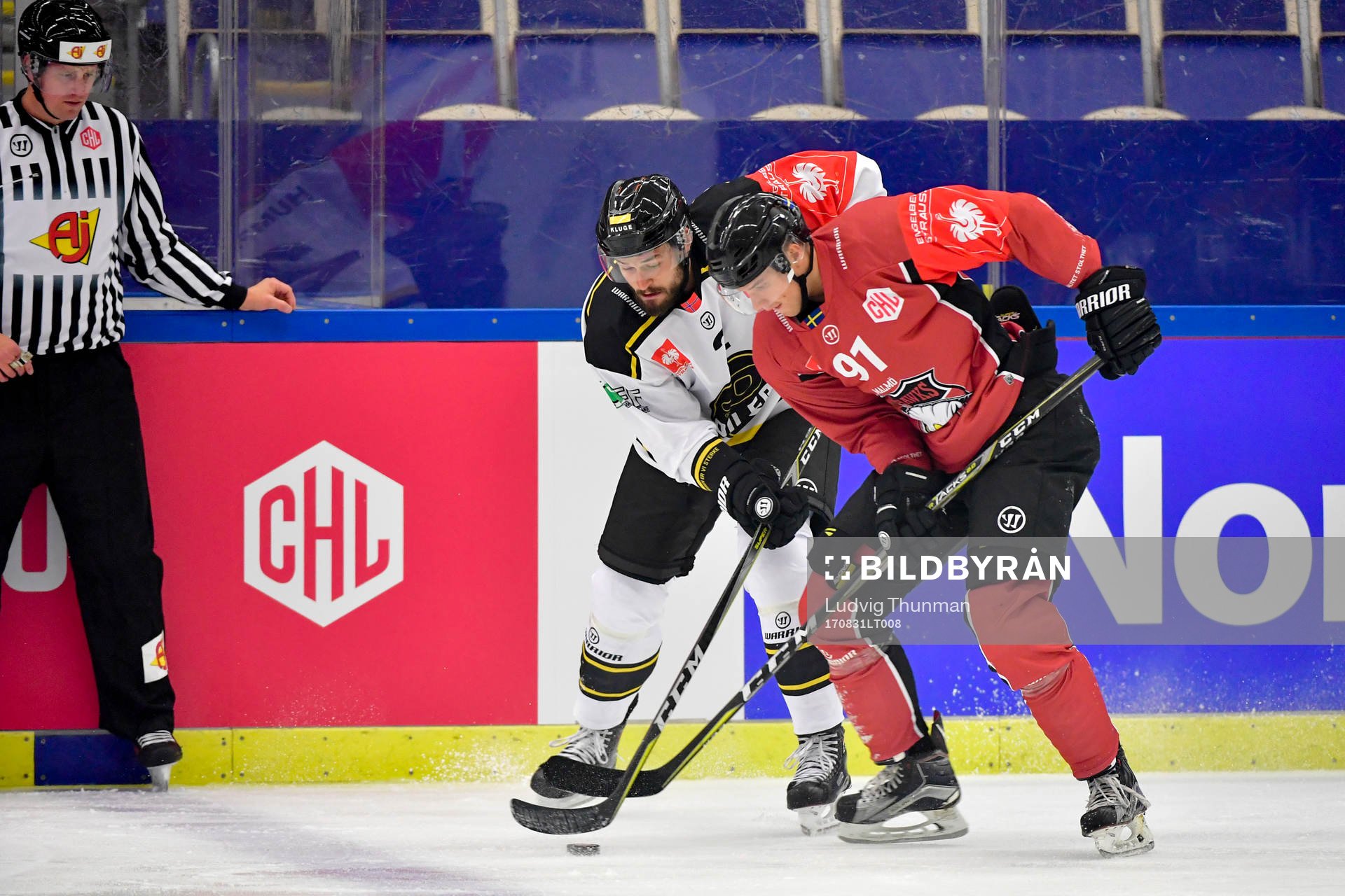Spencer Humphries of Stavanger and Max Görtz of Malmö