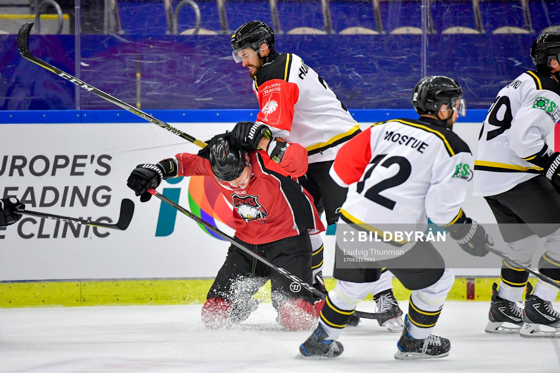 Spencer Humphries of Stavanger and Fredrik Händemark of
