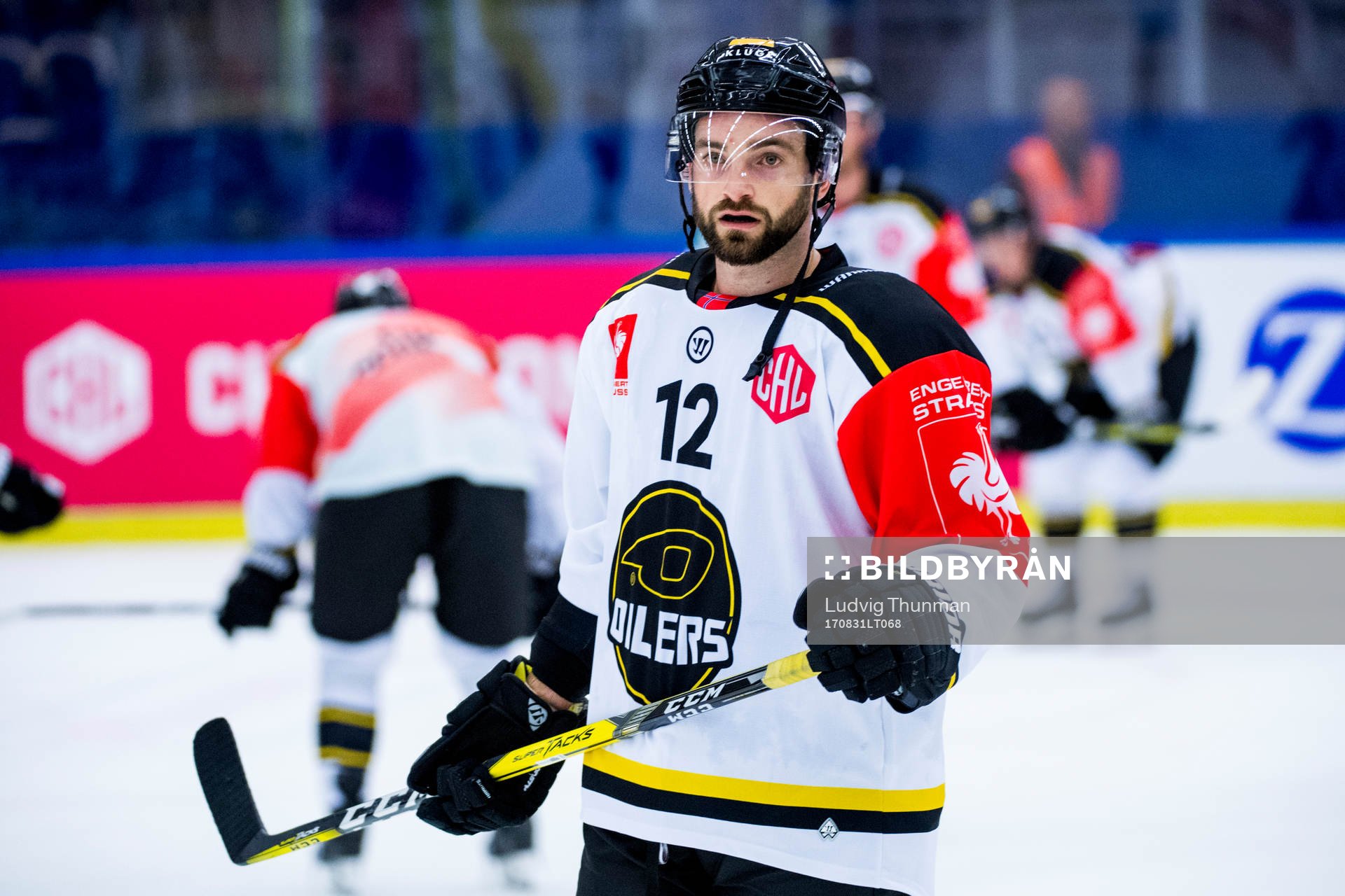 Mats Larsen Mostue of Stavanger Oilers