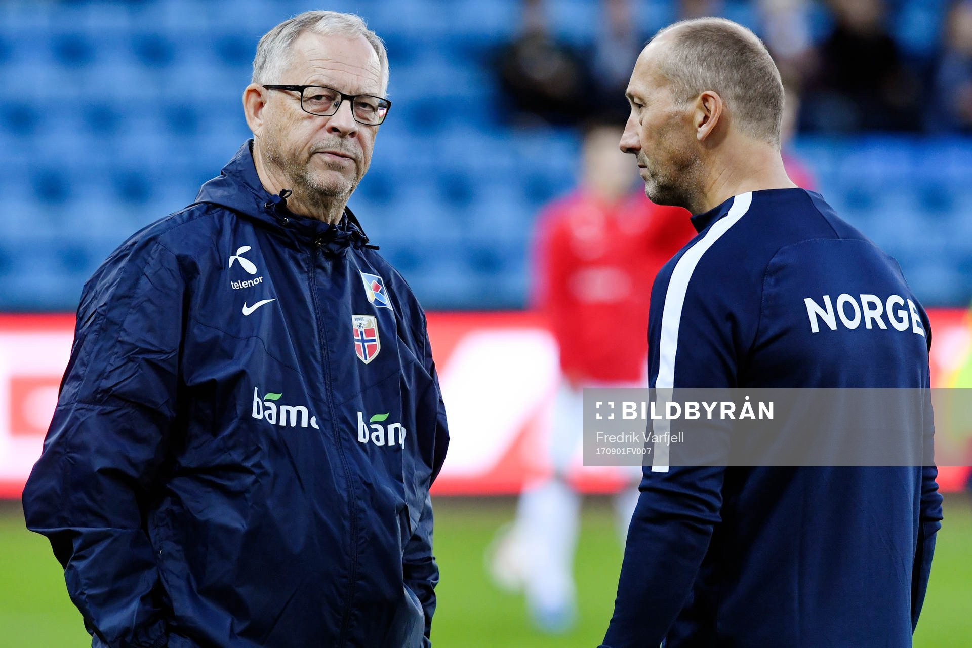 Lars Lagerbäck, head coach of Norway