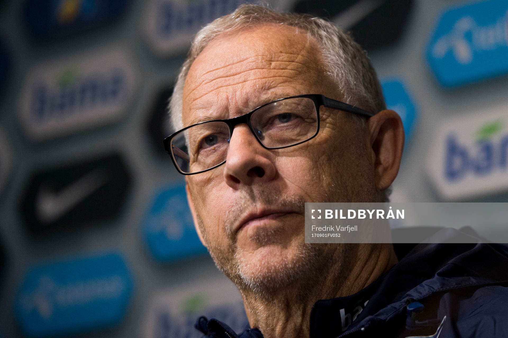 Lars Lagerbäck, head coach of Norway