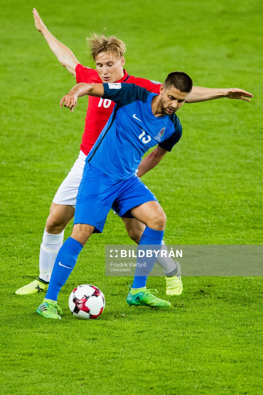 Jonas Svensson of Norway and Dmitri Nazarov of Azerbaijan