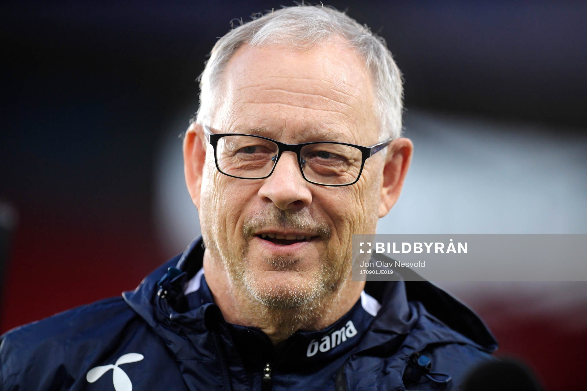 Lars Lagerbäck, head coach of Norway