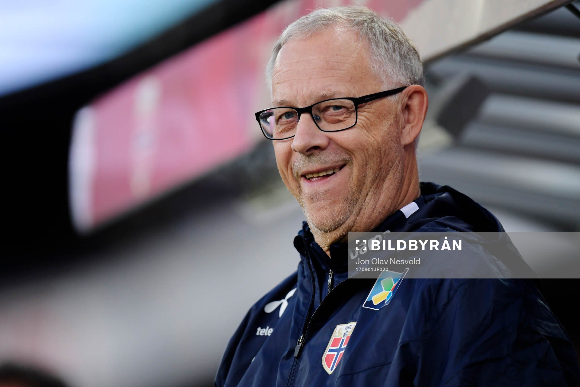 Lars Lagerbäck, head coach of Norway