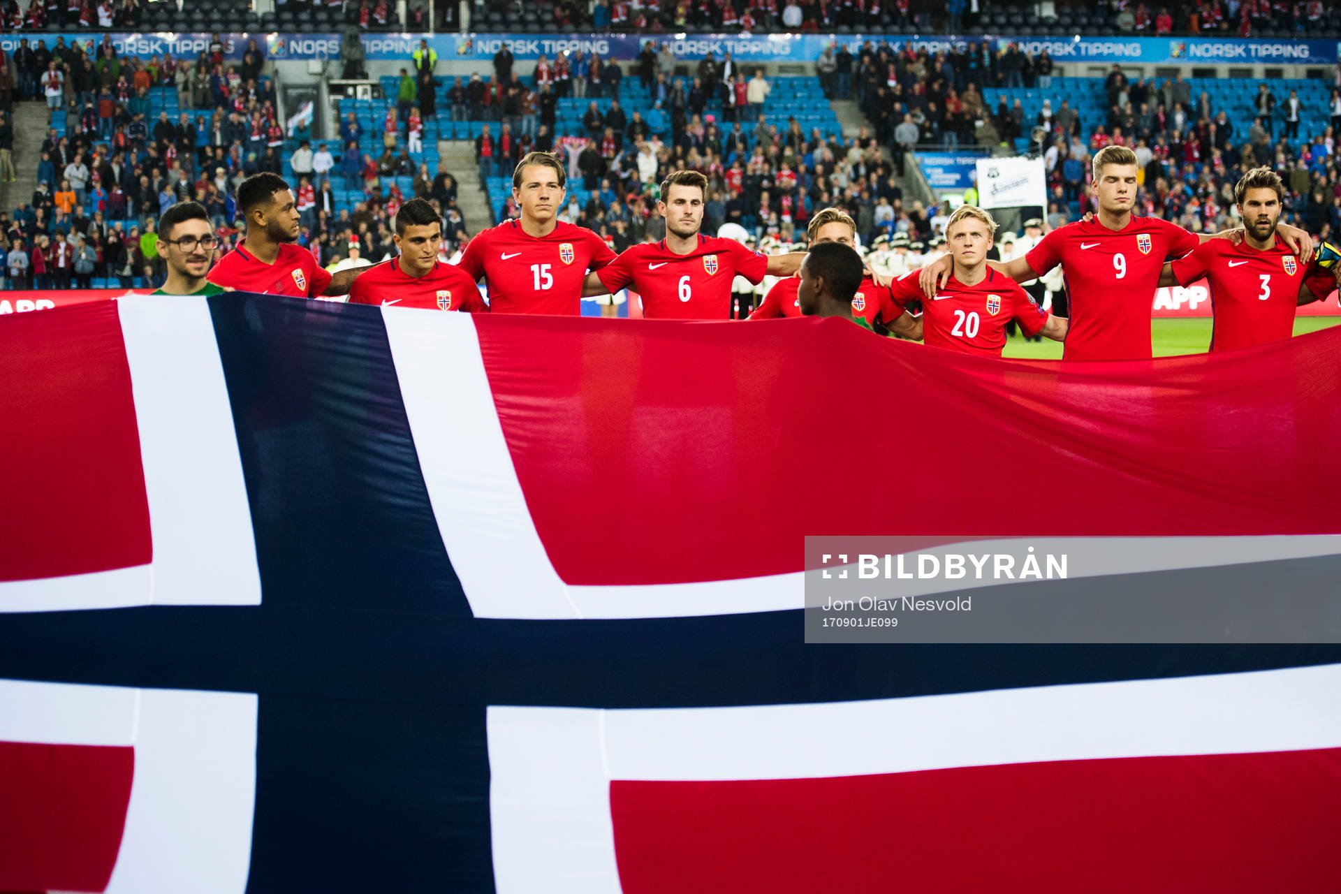 Joshua King, Mohamed Elyounoussi, Sander Berge, Håvard