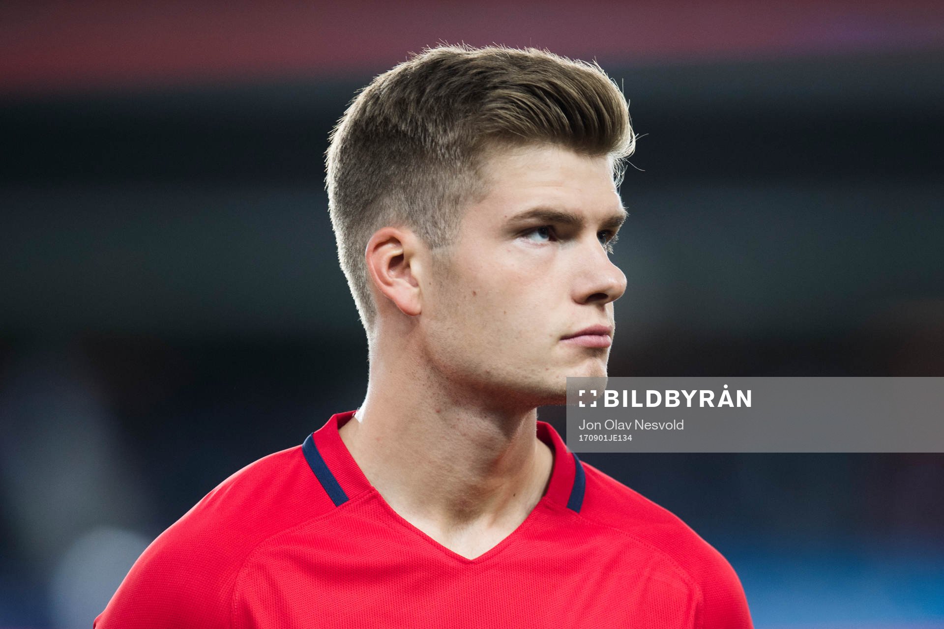 Alexander Sørloth of Norway