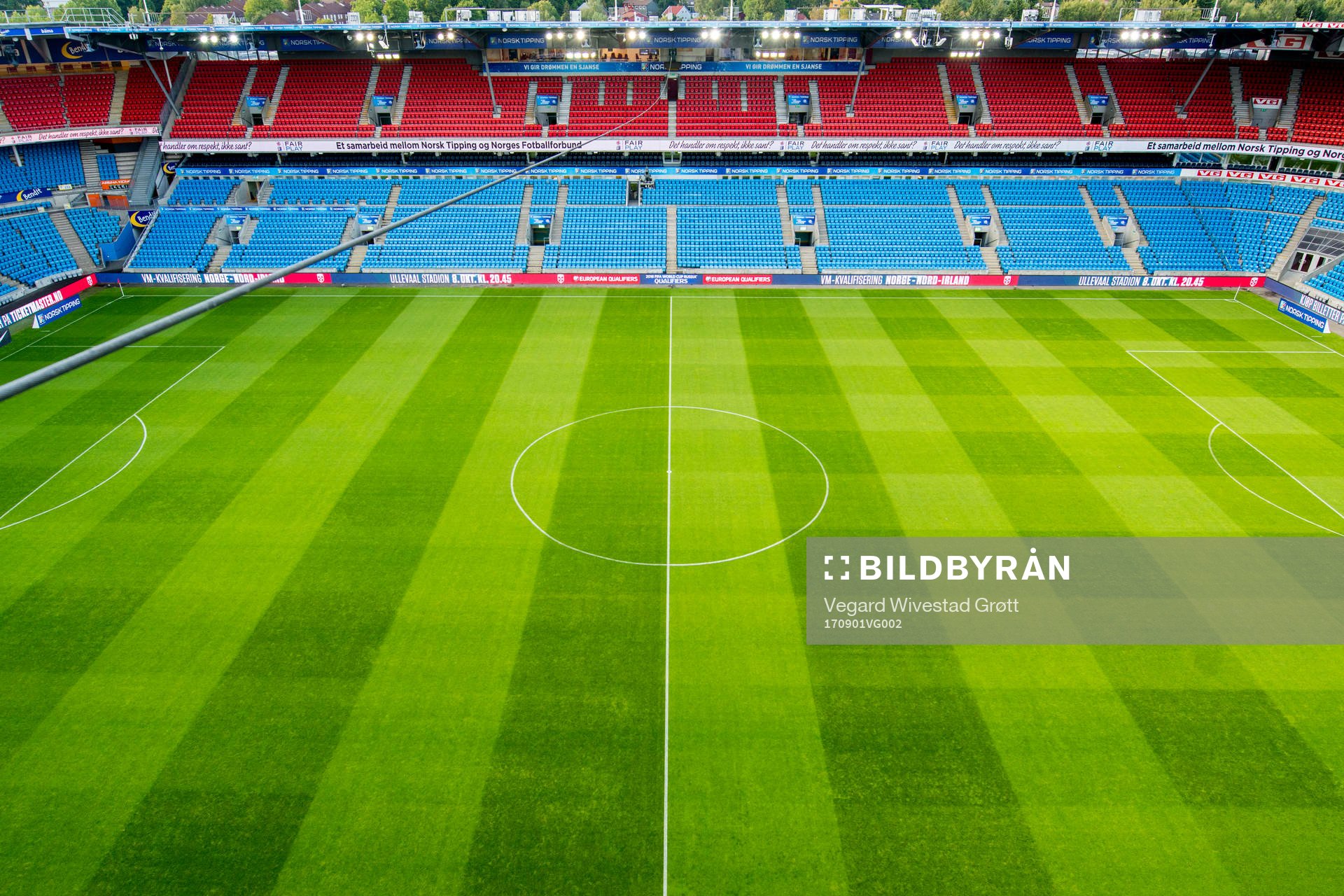 General view of Ullevaal Stadium