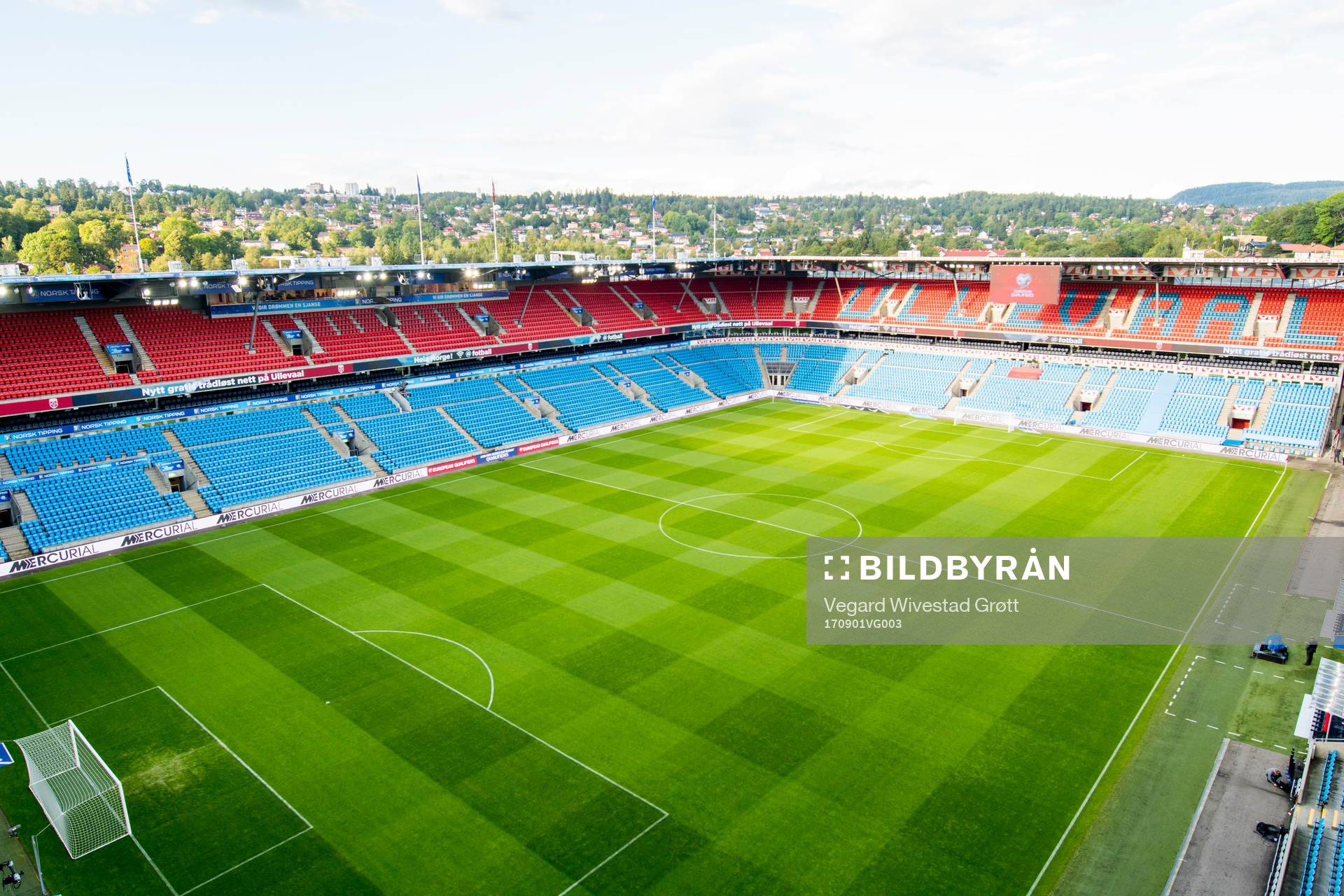 General view of Ullevaal Stadium