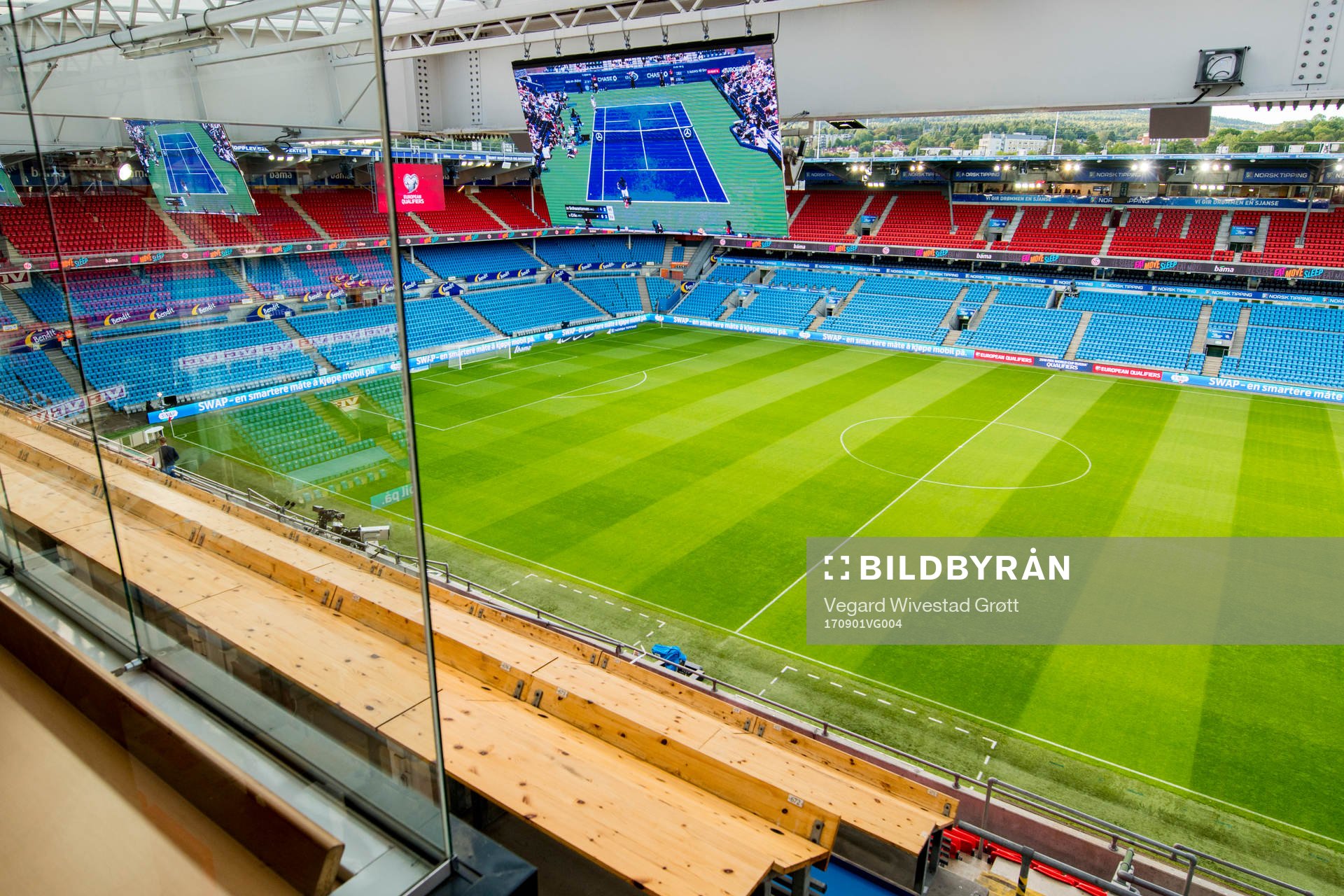 General view of Ullevaal Stadium