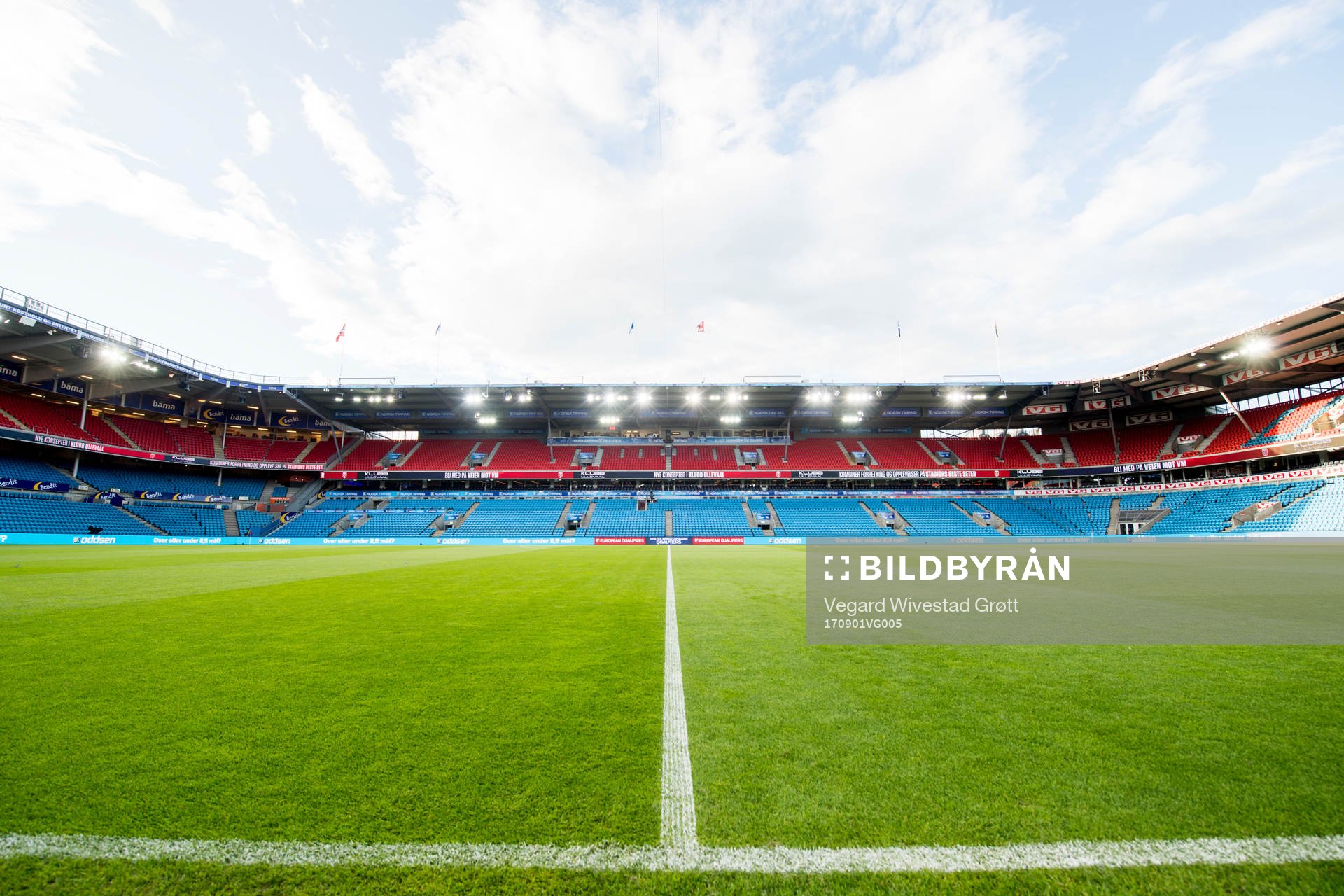 General view of Ullevaal Stadium