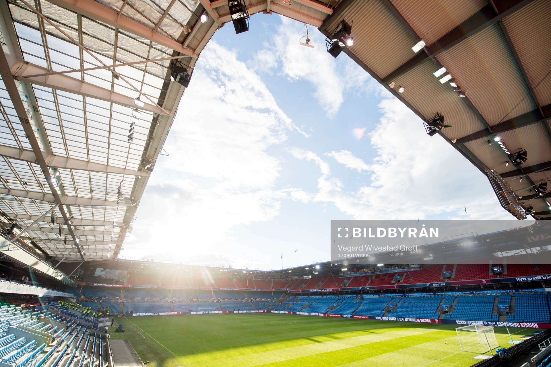 General view of Ullevaal Stadium