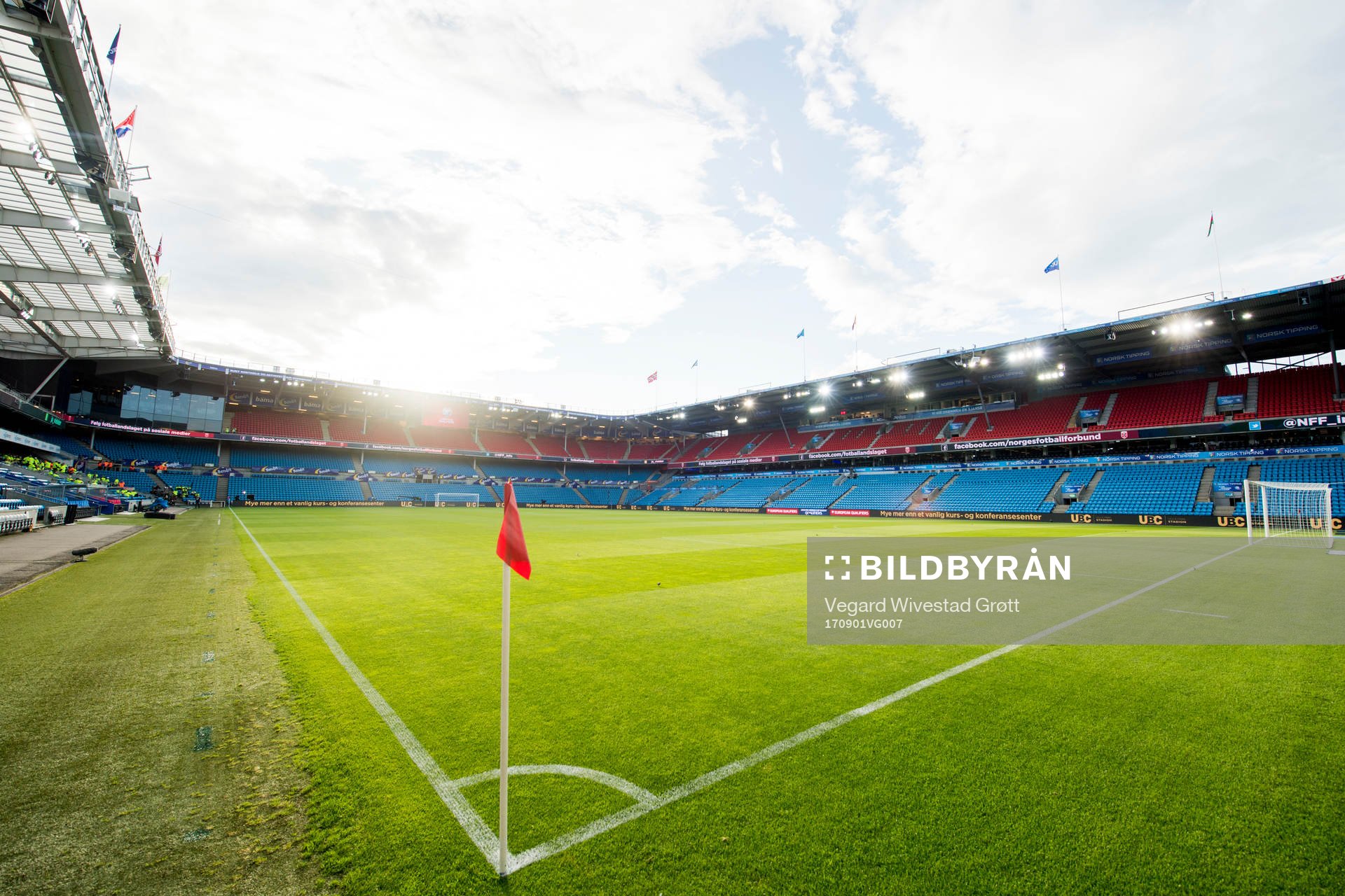 General view of Ullevaal Stadium