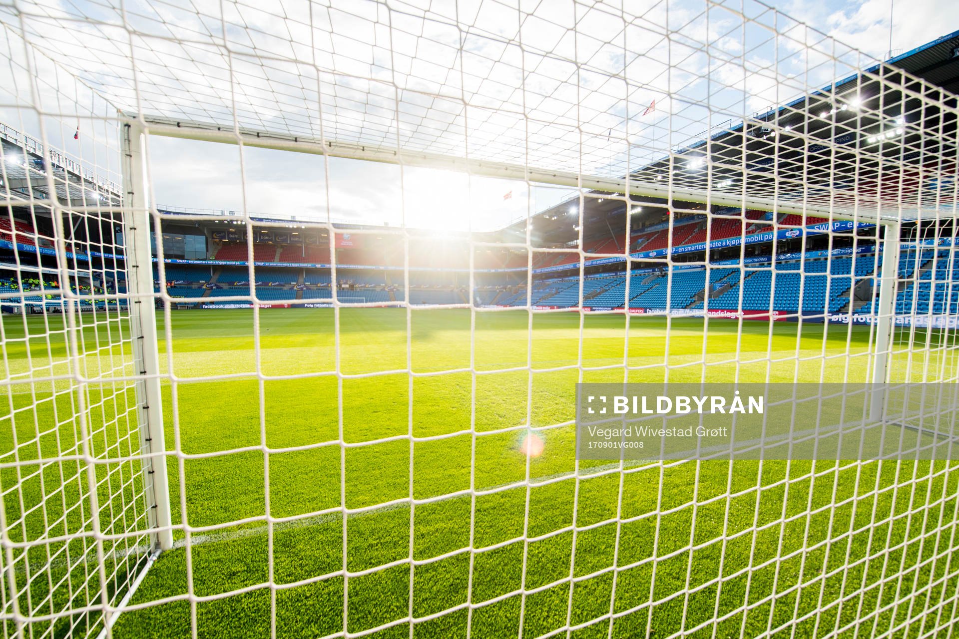 General view of Ullevaal Stadium