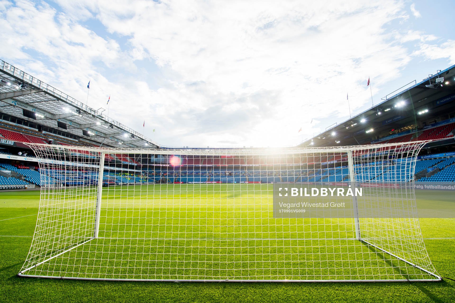 General view of Ullevaal Stadium
