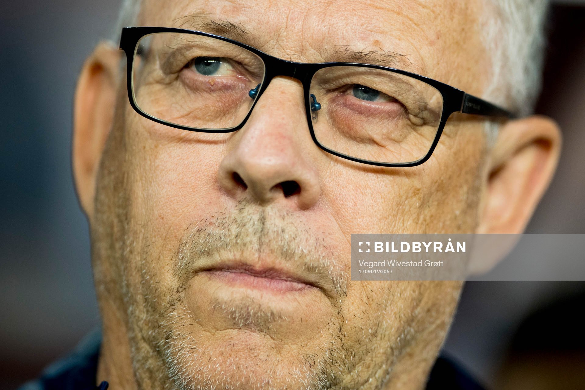 Lars Lagerbäck, head coach of Norway