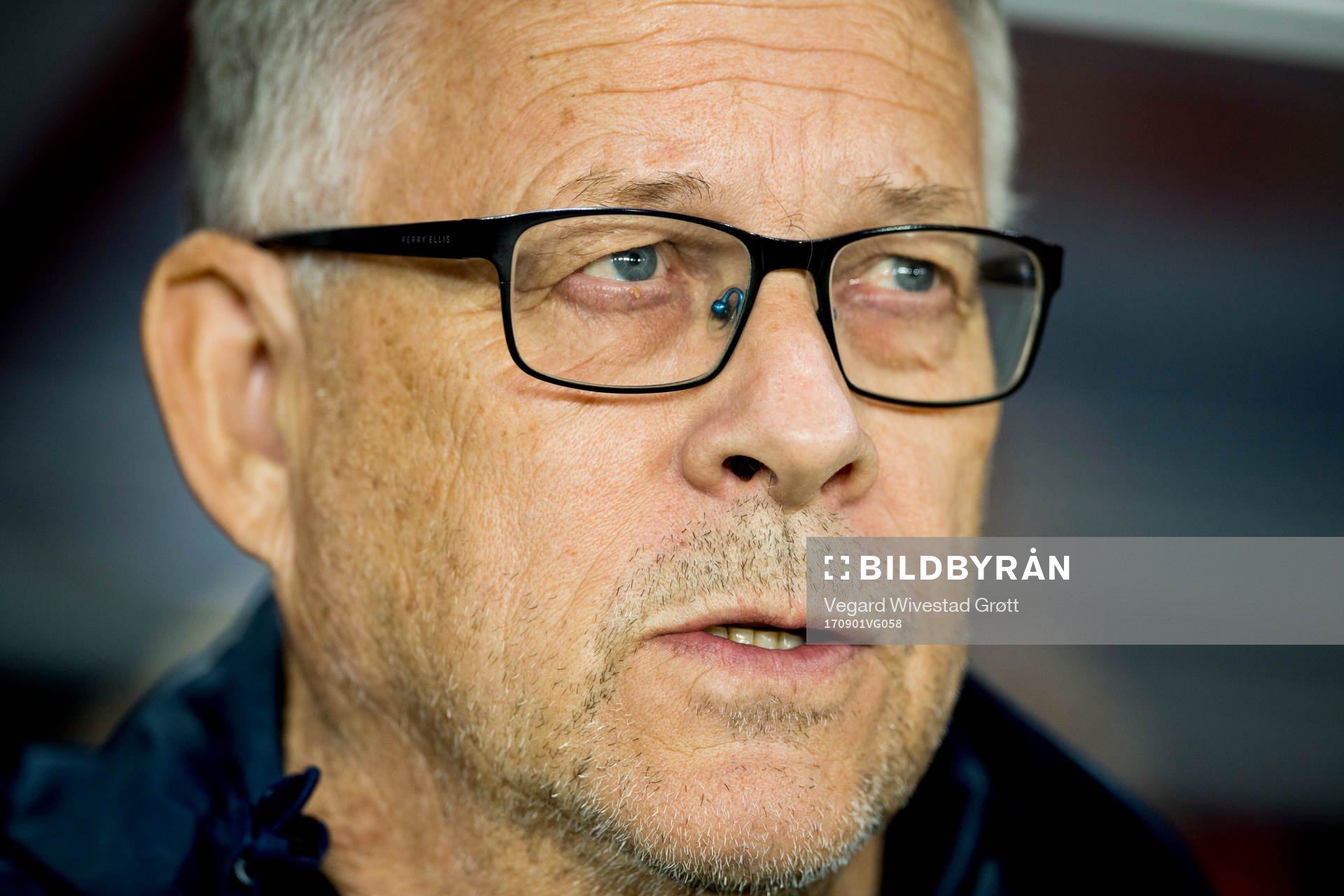 Lars Lagerbäck, head coach of Norway