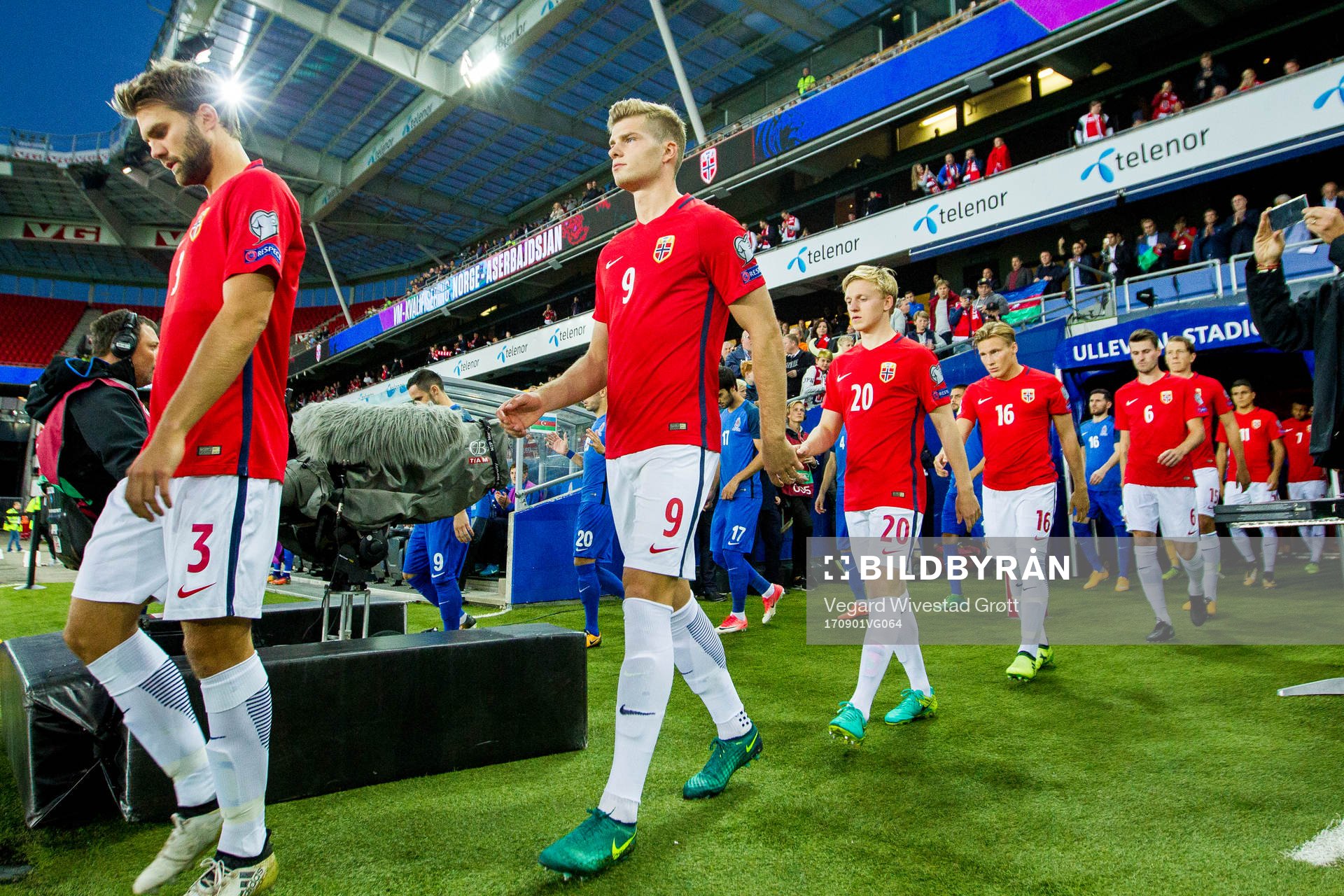 Alexander Sørloth of Norway