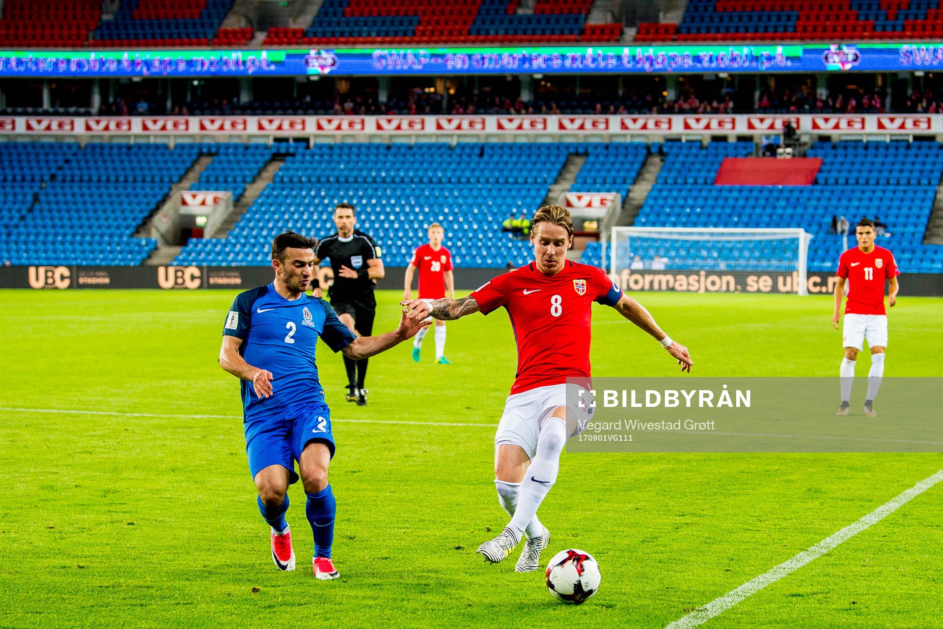 Gara Garayev of Azerbaijan and Stefan Johansen of Norway