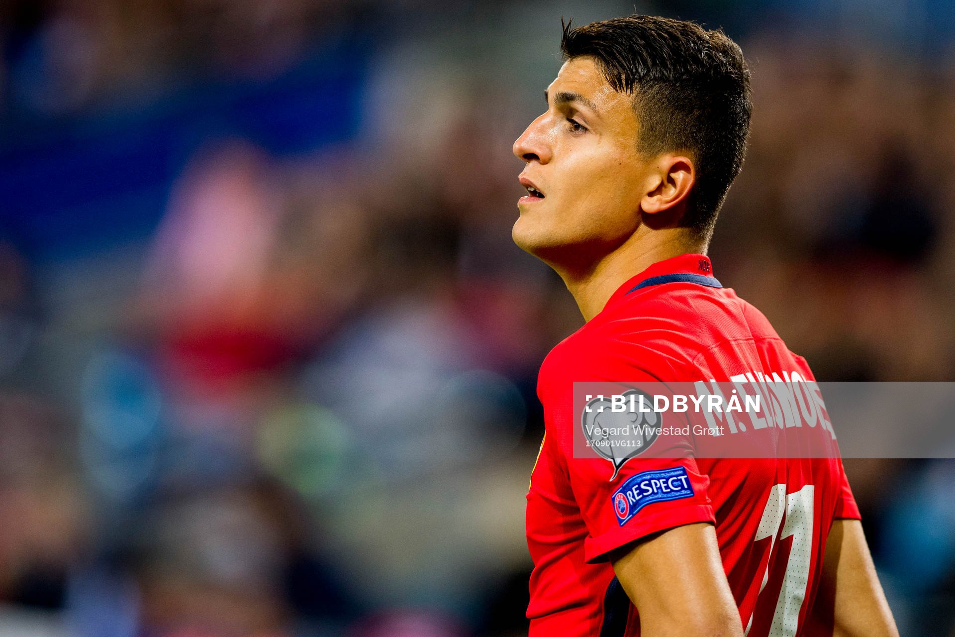 Mohamed Elyounoussi of Norway